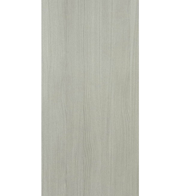 Grey wood grain decorative laminate with Santhia finish and subtle texture