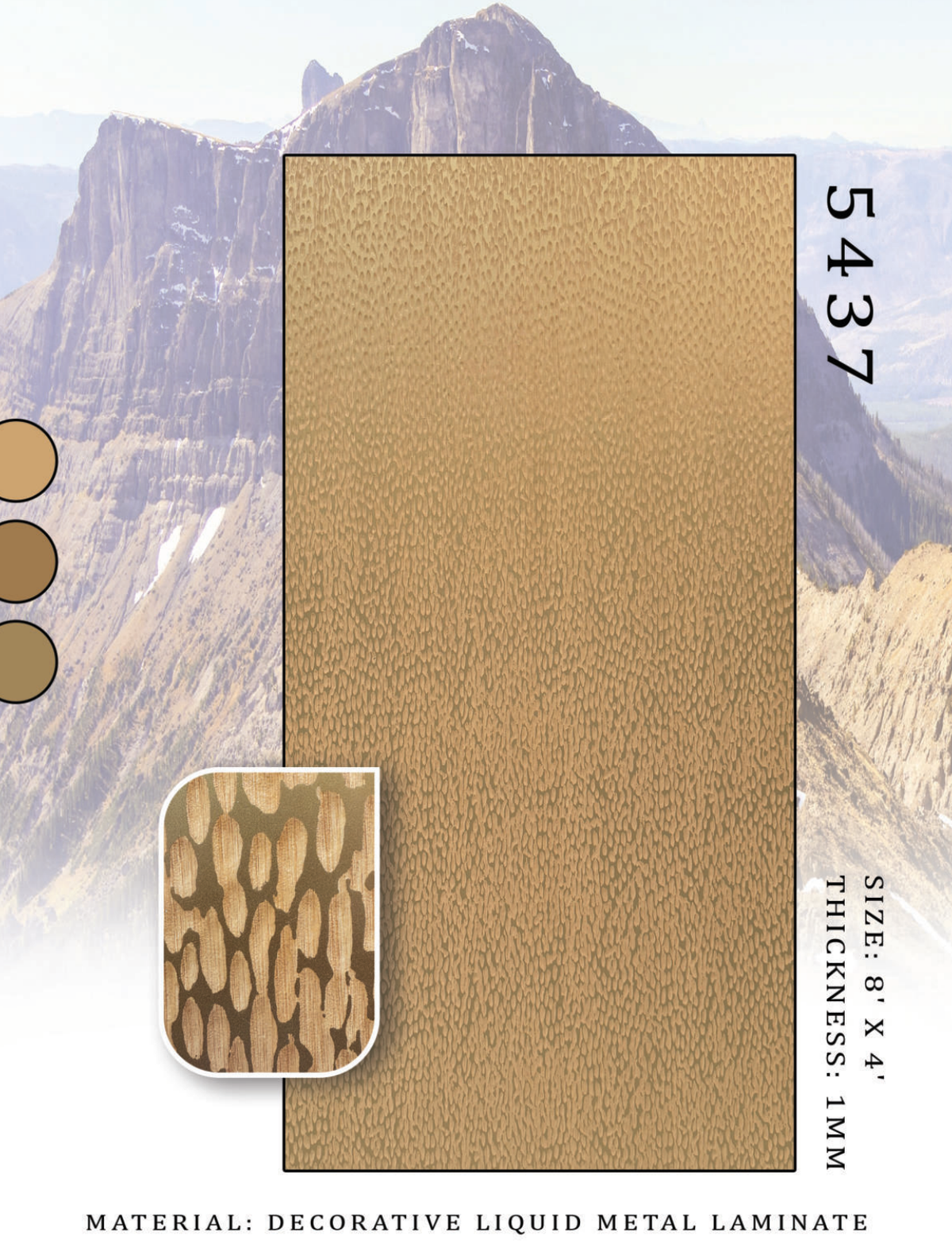 Silk Lam 5437 swatch