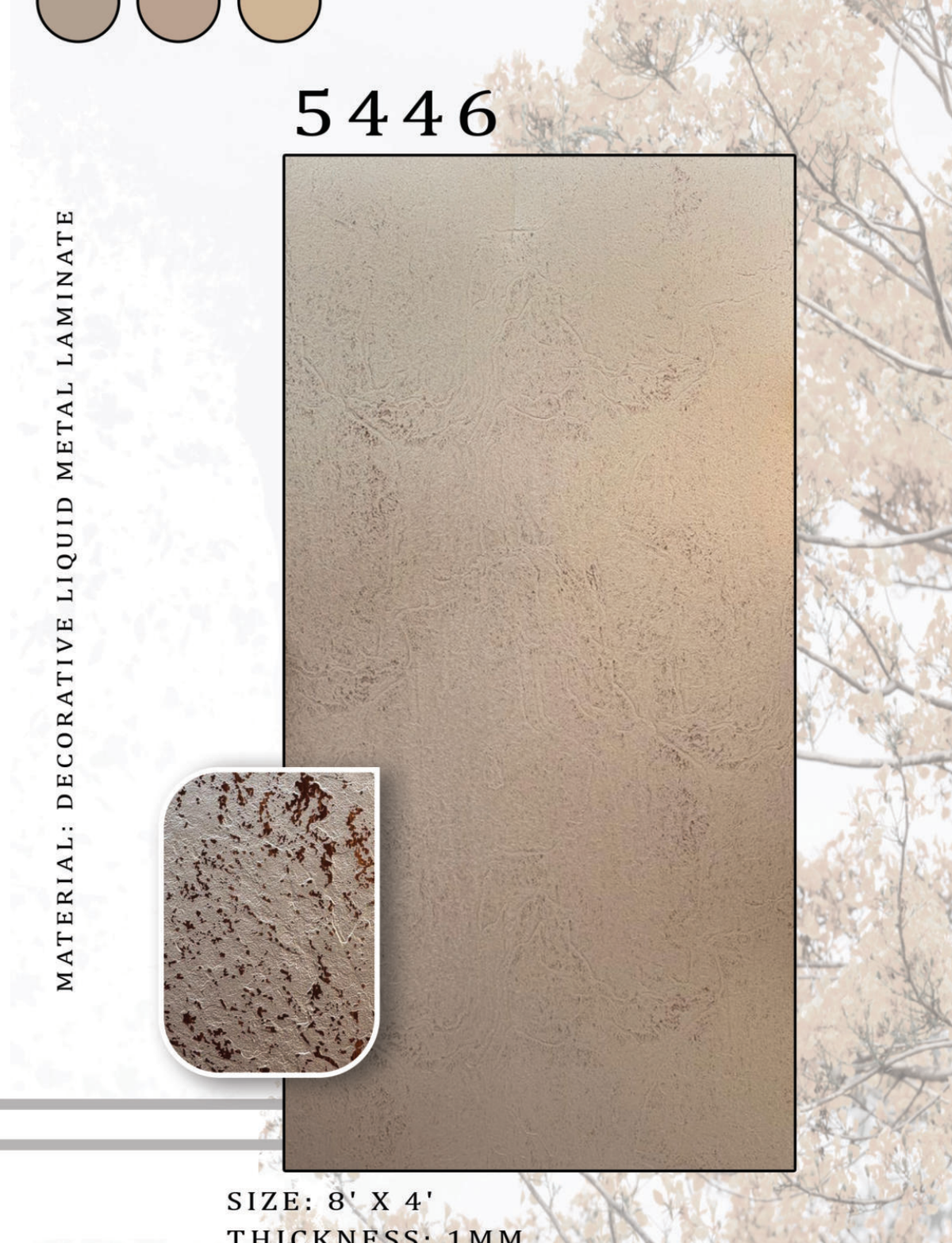 Silk Lam 5446 swatch