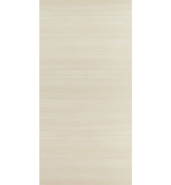 Beige wood grain decorative laminate with suede finish and subtle texture, showing a light wood pattern with horizontal