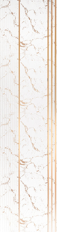 Allure5 5534 Designer louvers Wall Panel 8*0.78 ft Texture 4.0 mm - 5534