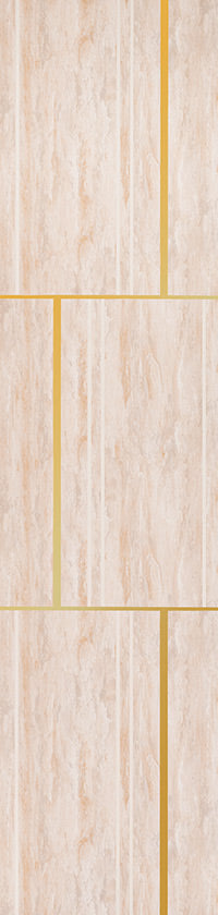 Allure5 5550 Designer louvers Wall Panel 8*0.78 ft Texture 4.0 mm - 5550