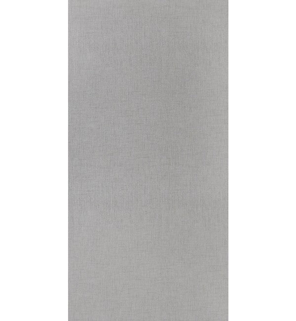 Grey plain laminate with woven texture and matte finish, displaying subtle weave pattern and uniform grey color.