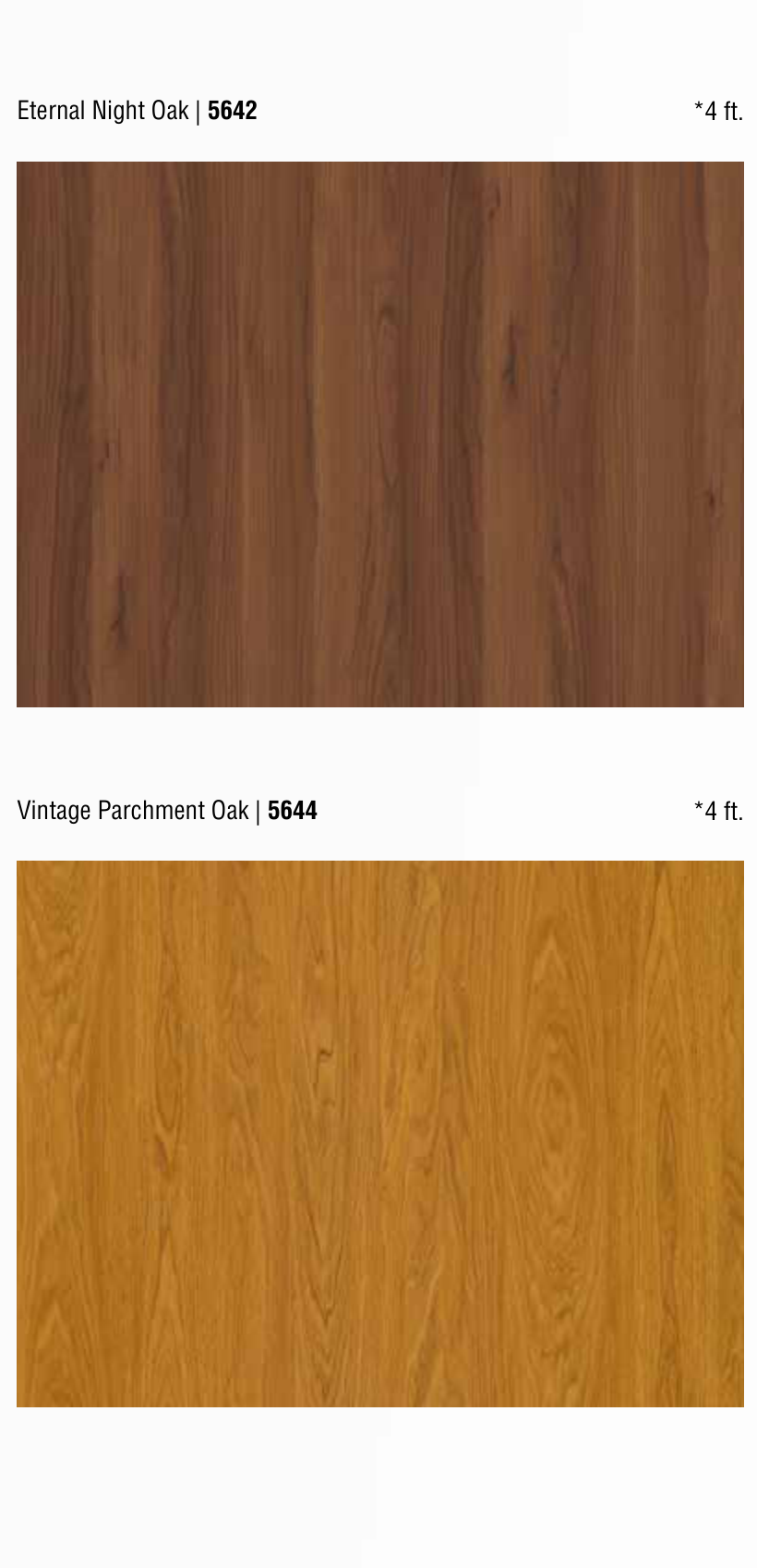 Eternal Night Oak pre-laminated MDF board by Century Prowud