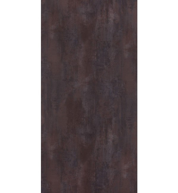 Brown stone finish decorative laminate with textured pattern and subtle sheen, showcasing designer interior material for