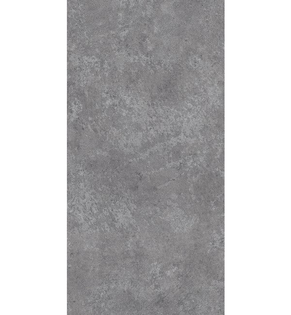 Grey marble laminate with high gloss finish and mottled texture, showing subtle veining and smooth surface.