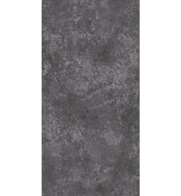 Grey marble laminate with high gloss finish and mottled texture, showing stone pattern and subtle sheen.