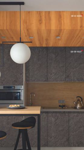 Sand Castle Wood Laminate 8x4 ft Texture 1 mm - 06 SR