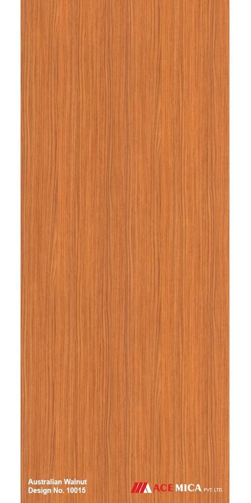 Australian Walnut Wood Laminate 10x4 ft Texture 1 mm - 10015 ZO