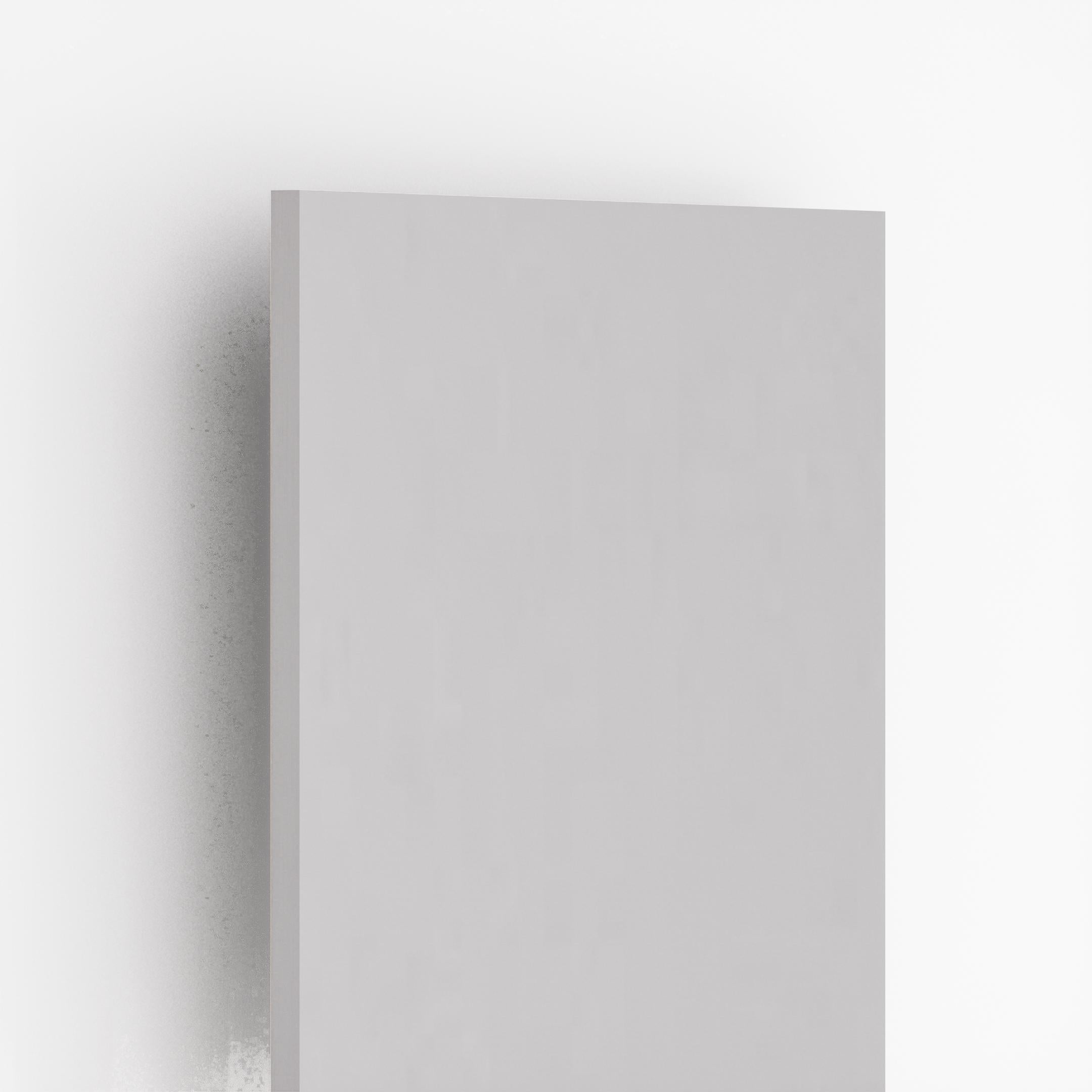 Oliviya 800 PU Polish Off White Plain Laminate 8x4 ft Texture 0.8 mm - 1002 CFN