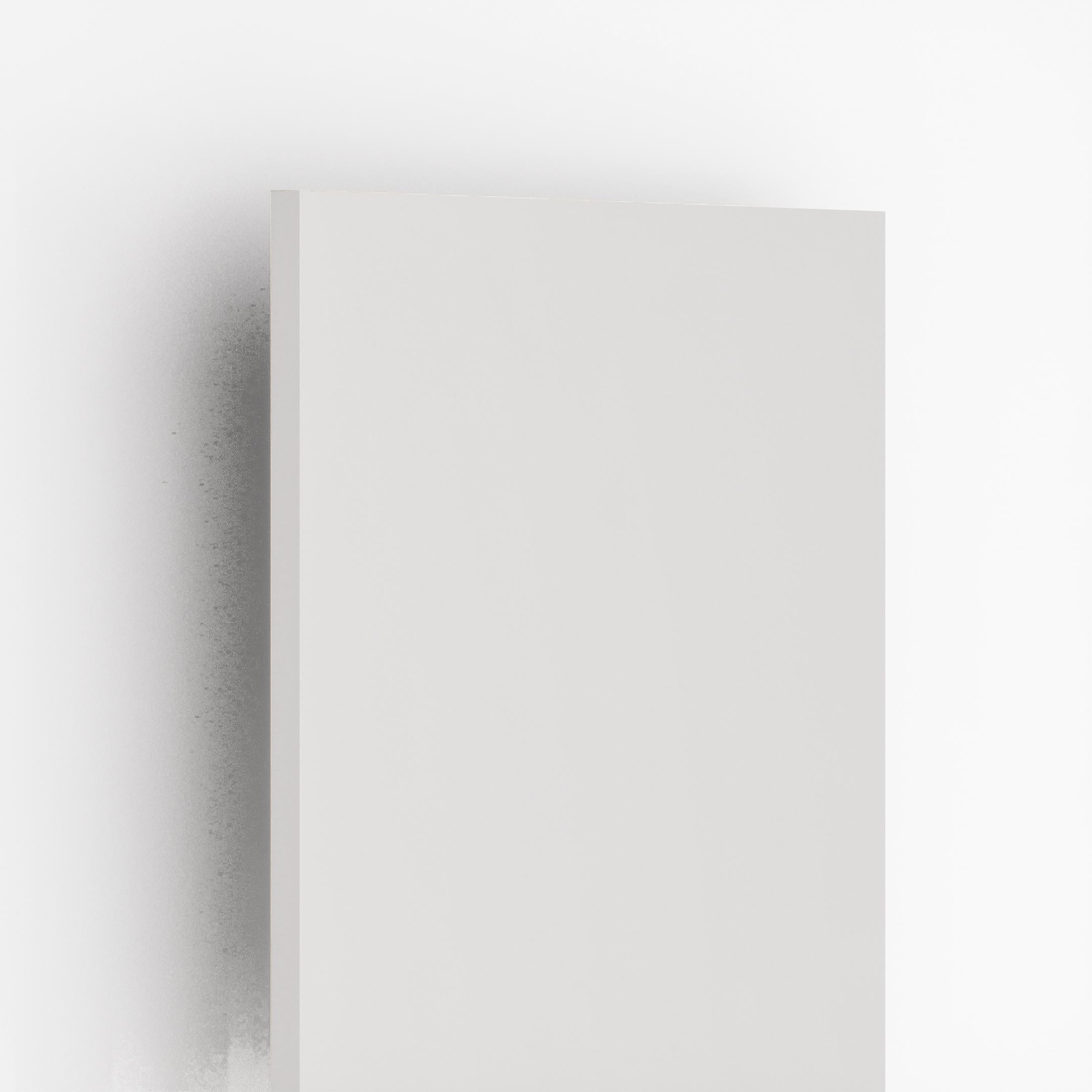 Natural White Plain Laminate 8x4 ft 1 mm - 1002 PU