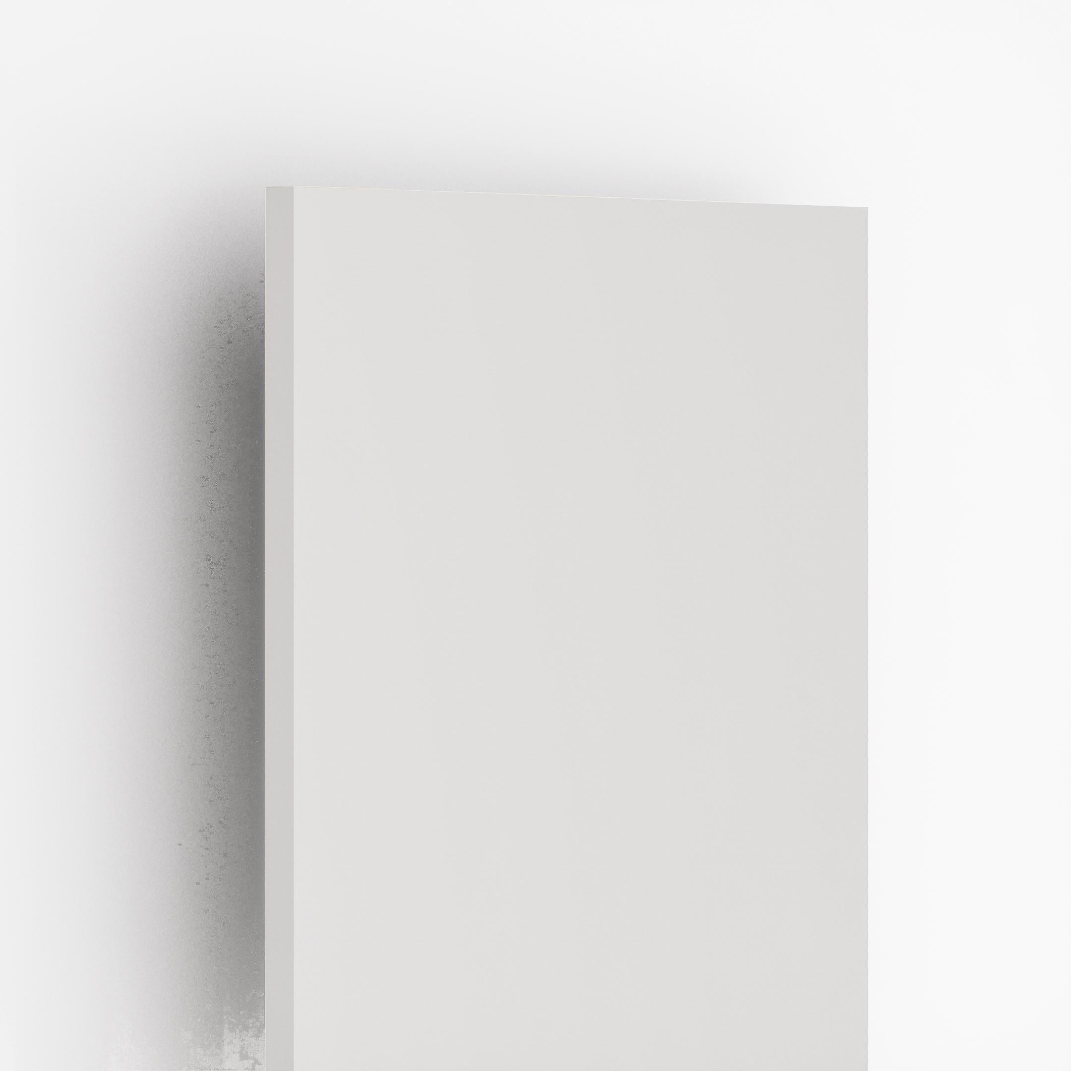 Natural White Plain Laminate 8x4 ft Super Matte 1 mm - 1002 SMT