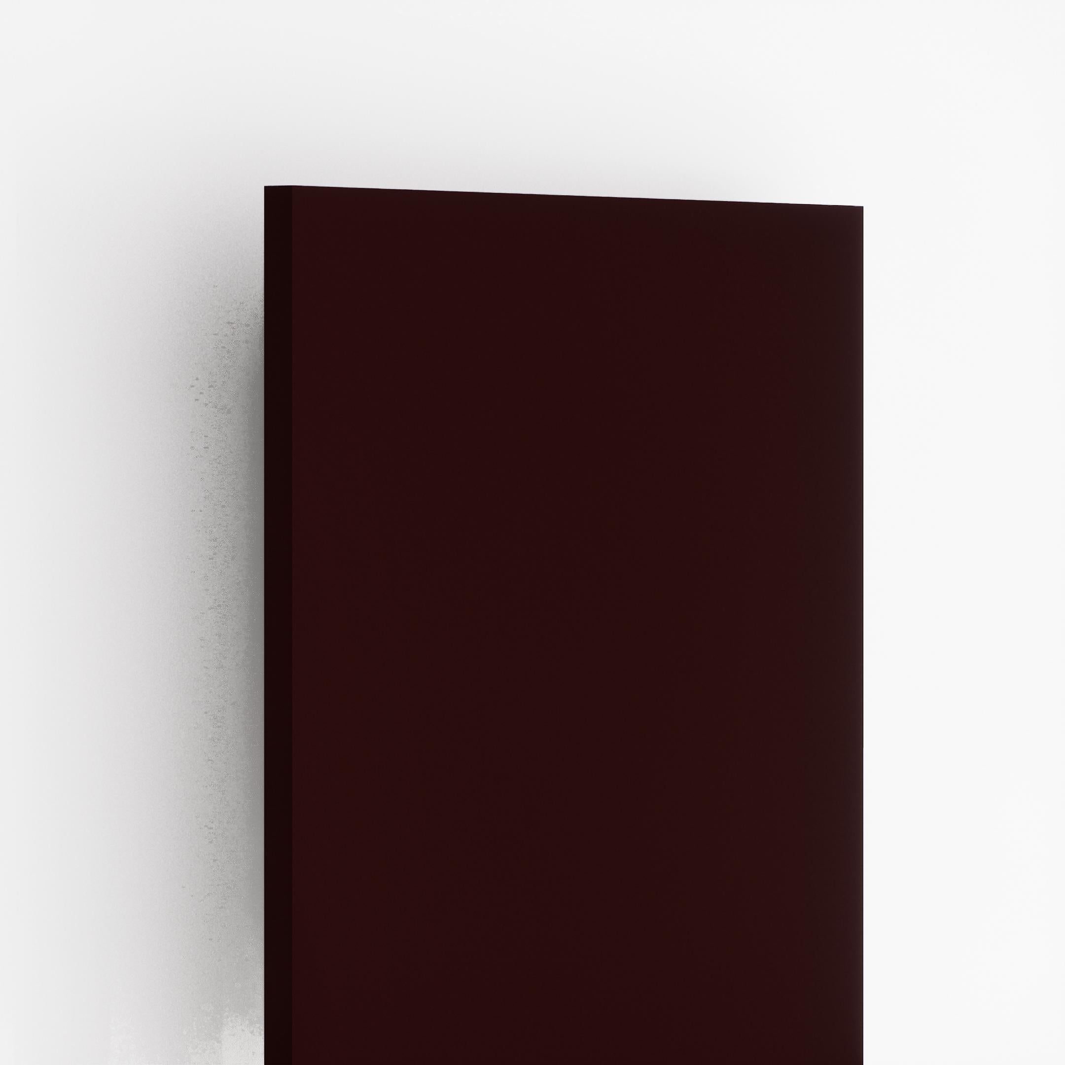 Oliviya 800 Solid Colours Cherry Plain Laminate 8x4 ft Texture 0.8 mm - 1019 SF