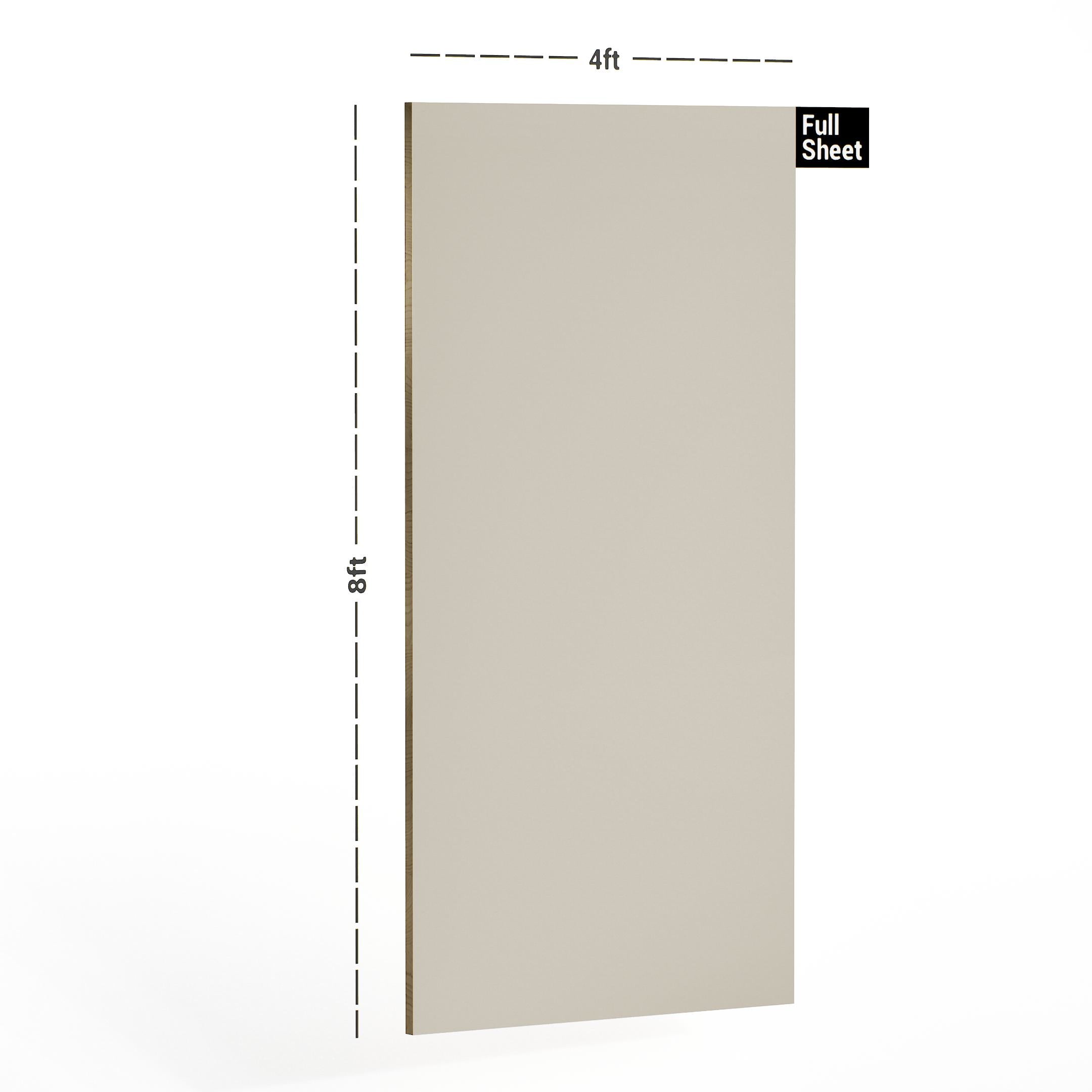 Almond Plain Laminate 8x4 ft Super Matte 1 mm - 1029 SMT