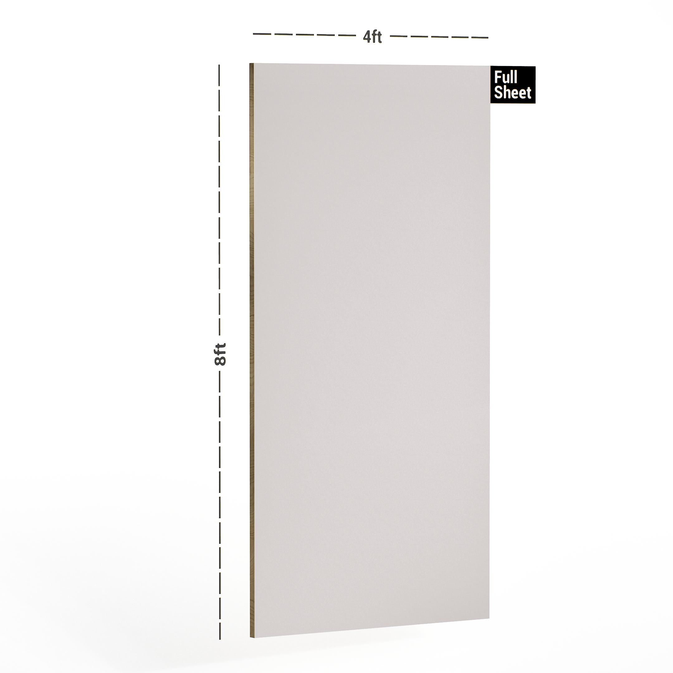Pale Pink Plain Laminate 8x4 ft High Gloss 1 mm - 1032 UHG