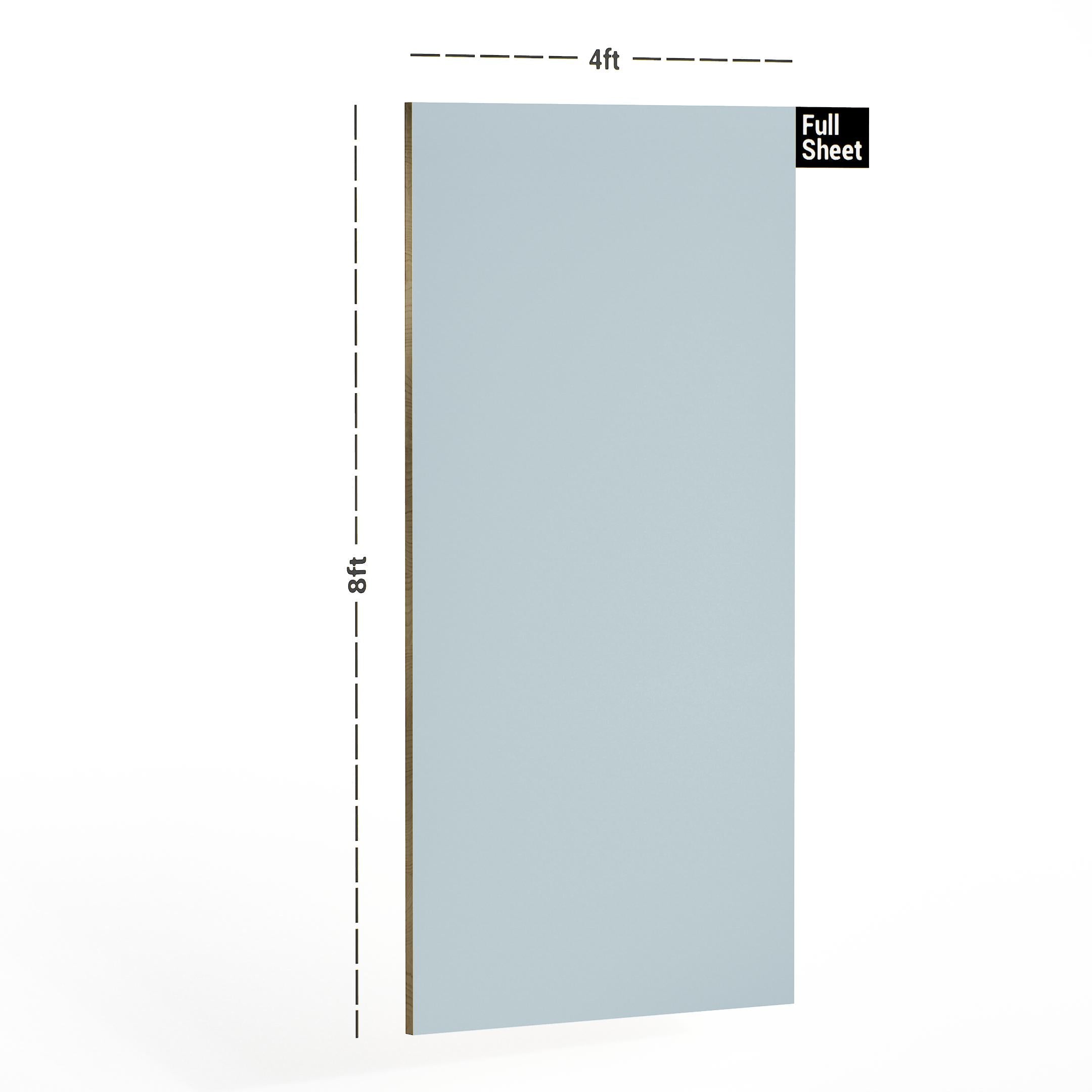 Ice Blue Plain Laminate 8x4 ft 1 mm - 1033 PU