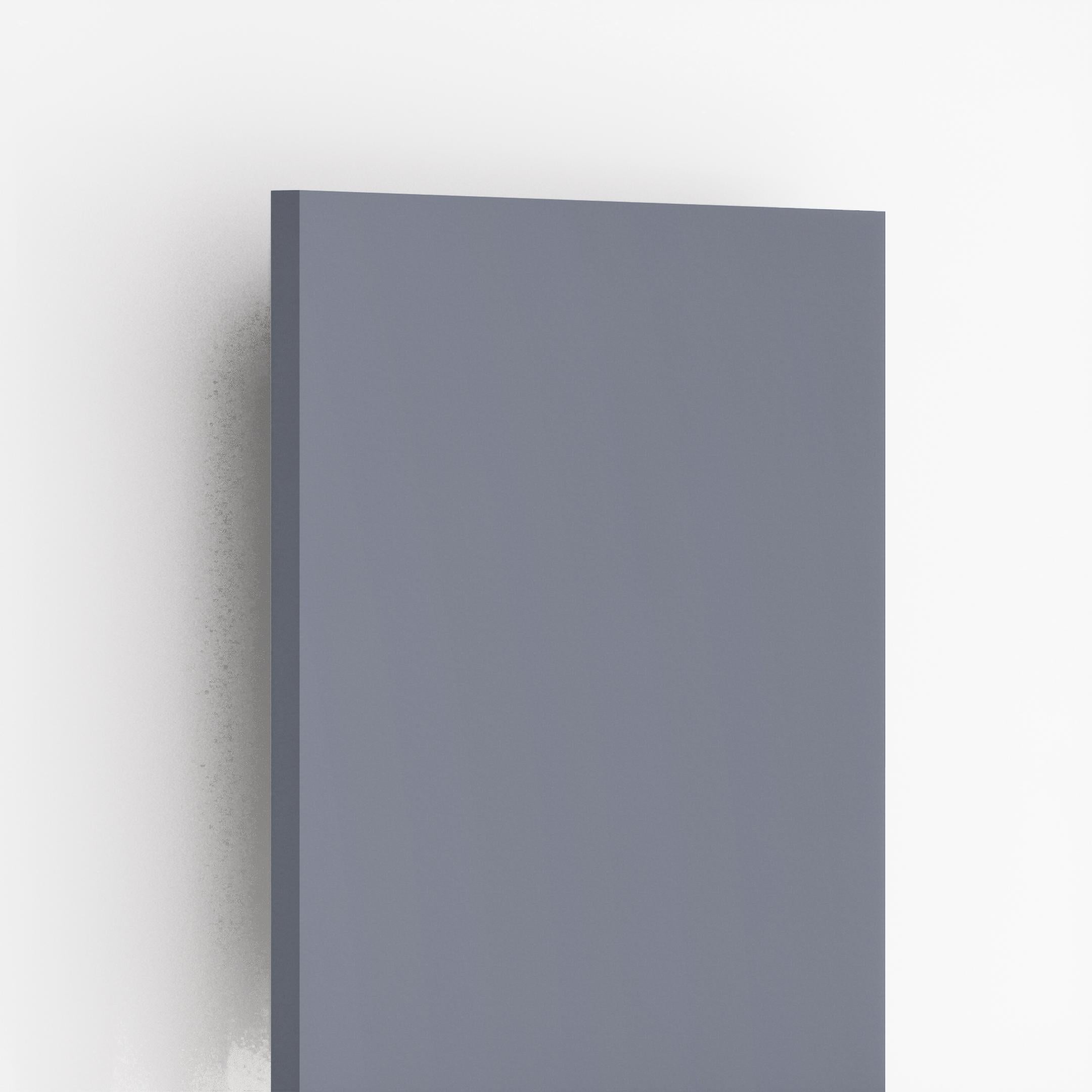 Charcoal Grey Plain Laminate 8x4 ft 1 mm - 1035 PU