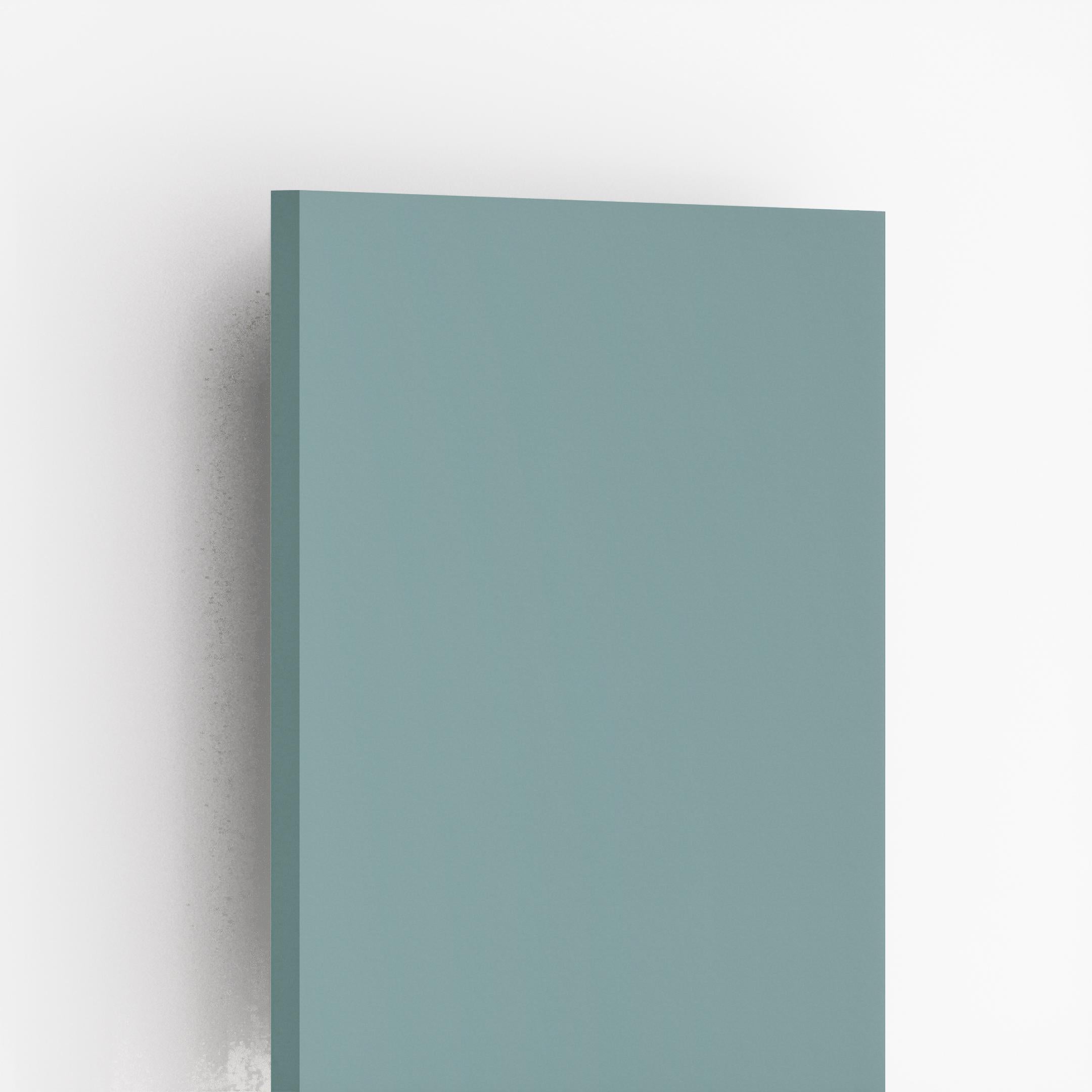 Teal Blue Plain Laminate 8x4 ft Super Matte 1 mm - 1036 SMT