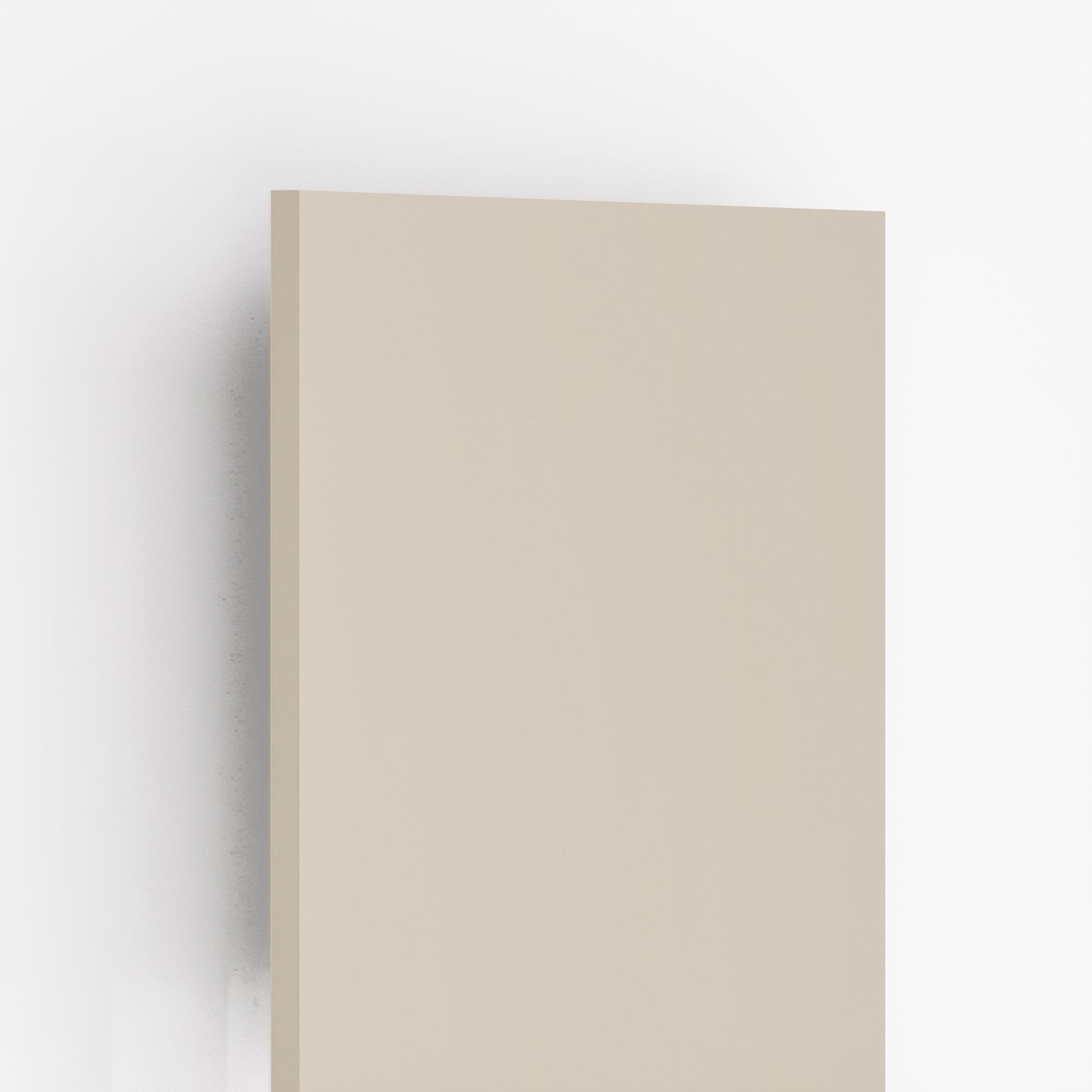 Green plain laminate with textured finish and visible edge detail