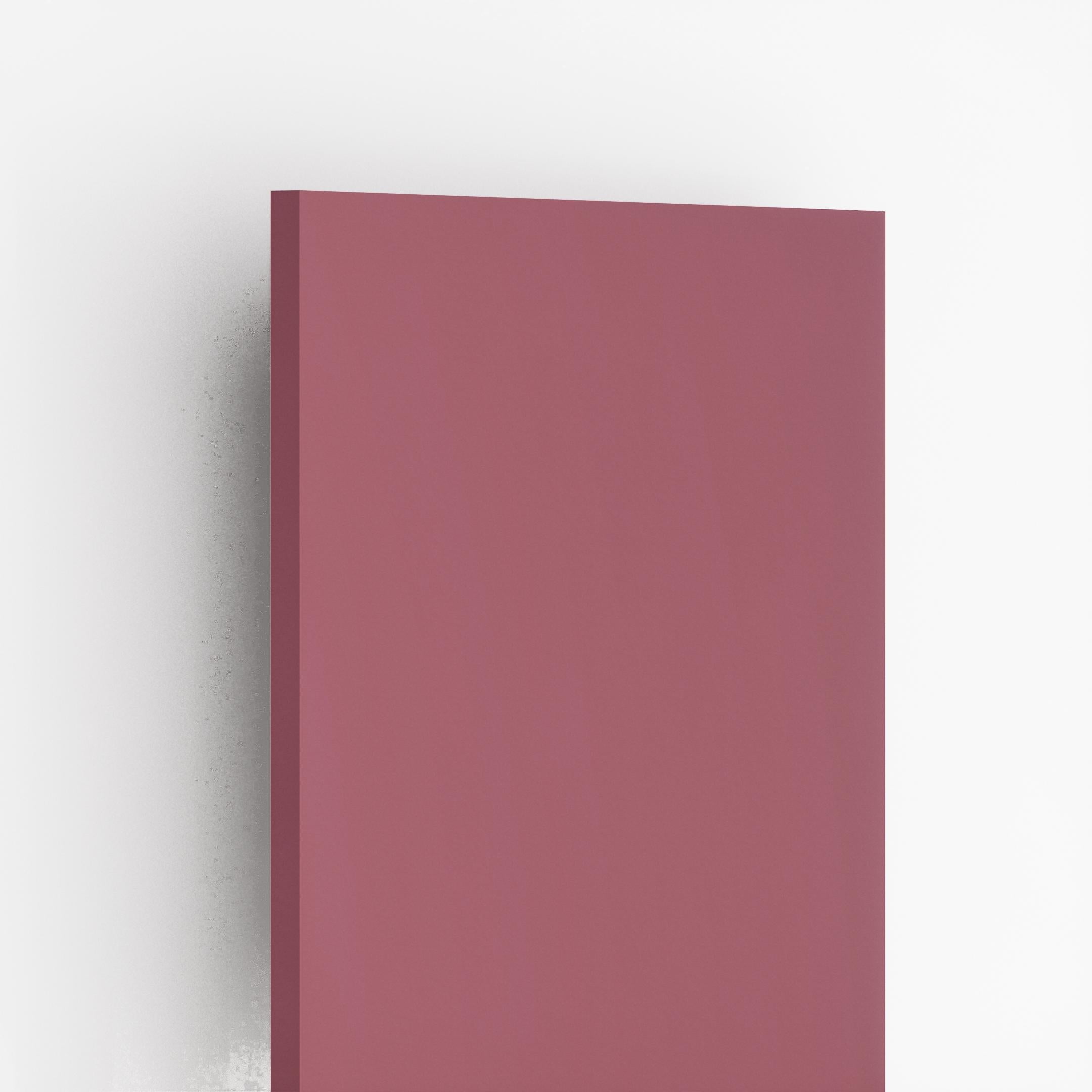 Rosewood Pink Plain Laminate 8x4 ft High Gloss 1 mm - 1038 UHG