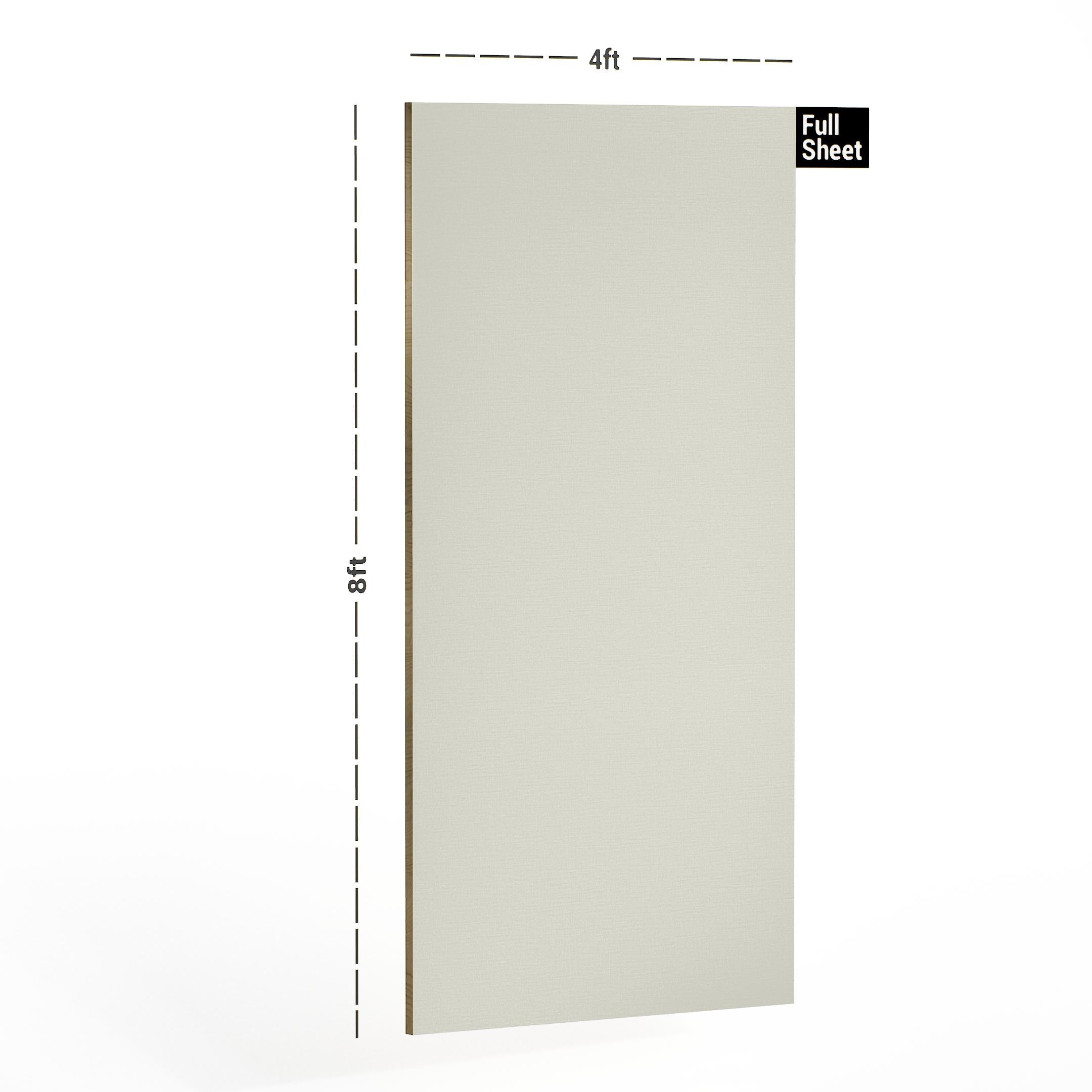 Light Ramie Plain Laminate 8x4 ft Texture 0.8 mm - 10395 OTL
