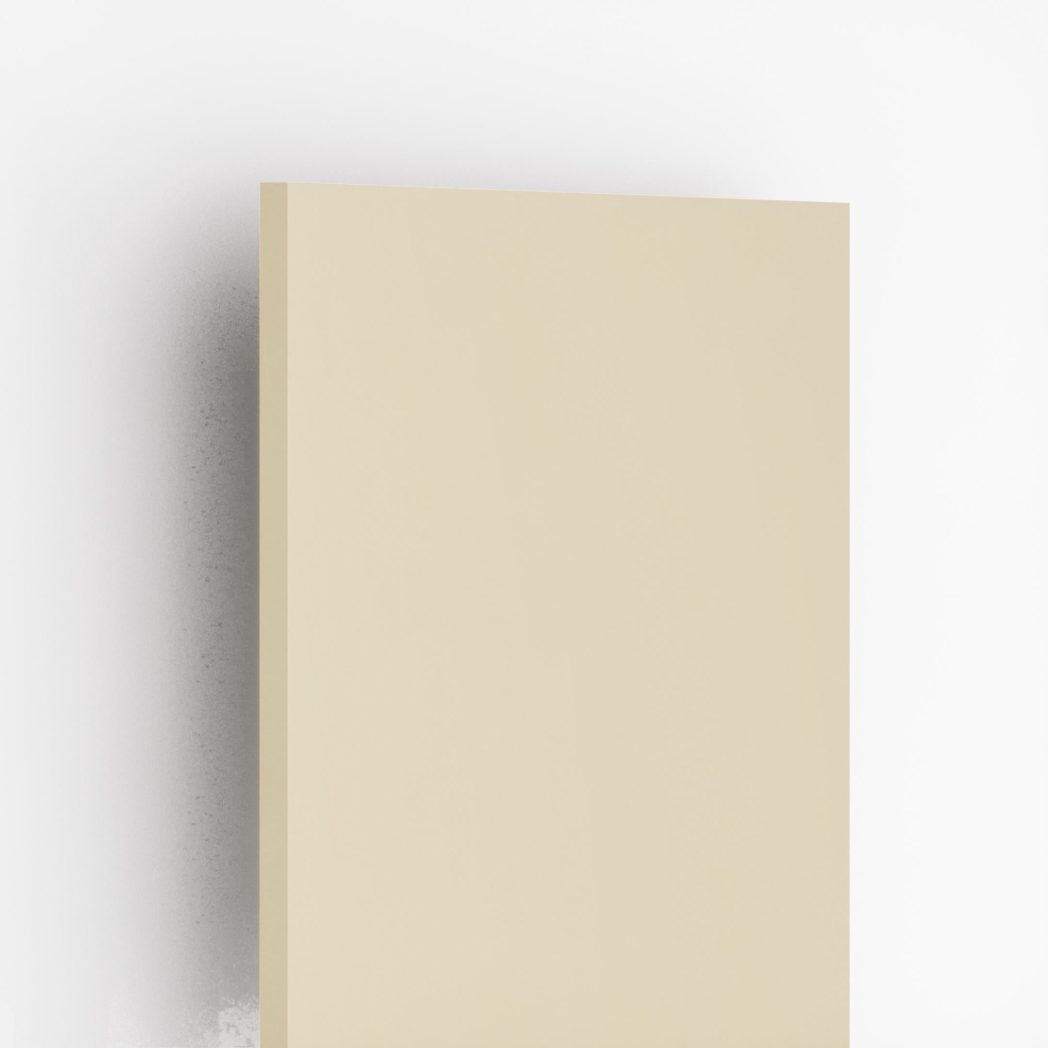 Ivory Plain Laminate 8x4 ft High Gloss 1 mm - 103 AHG