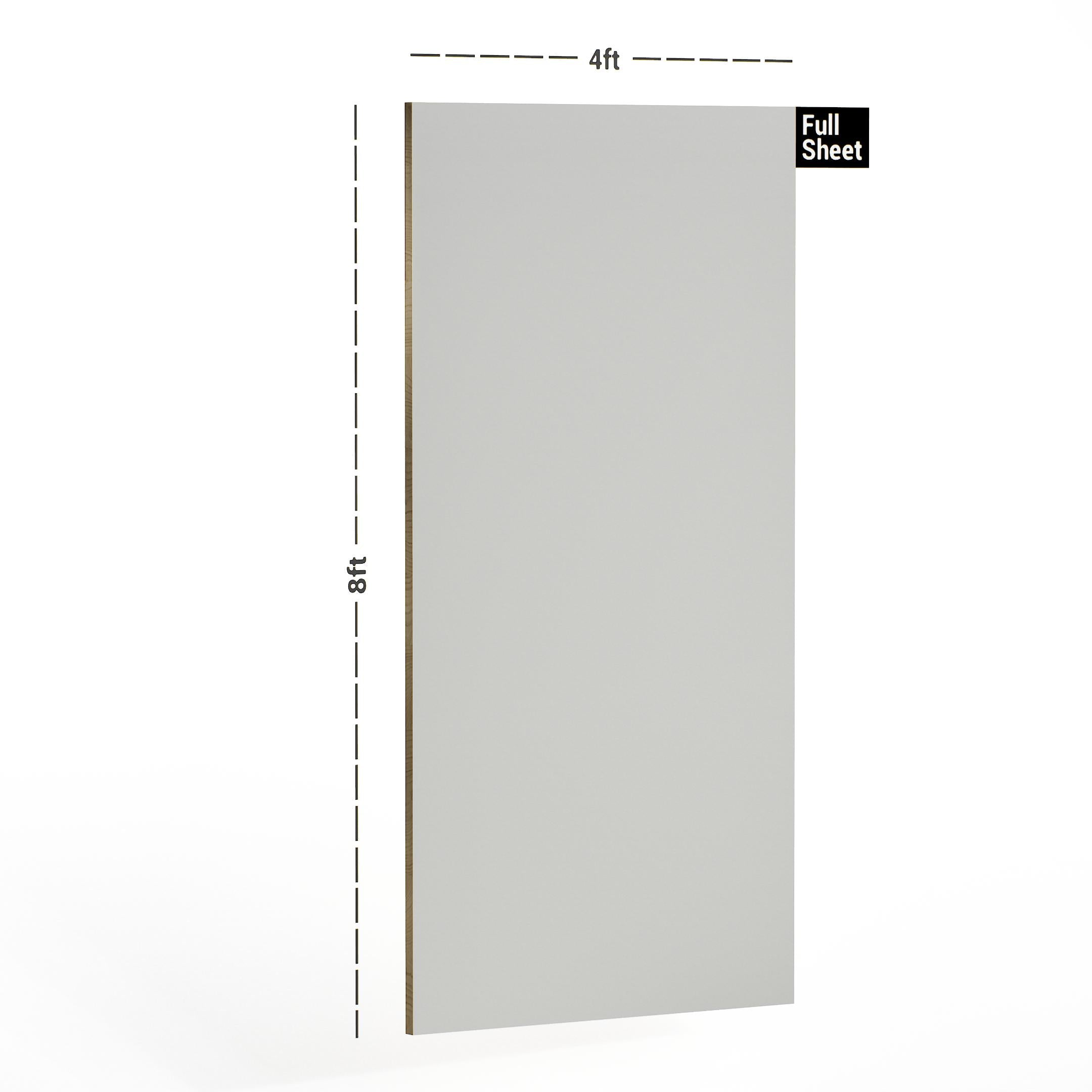 Platinum Plain Laminate 8x4 ft High Gloss 1 mm - 1042 UHG