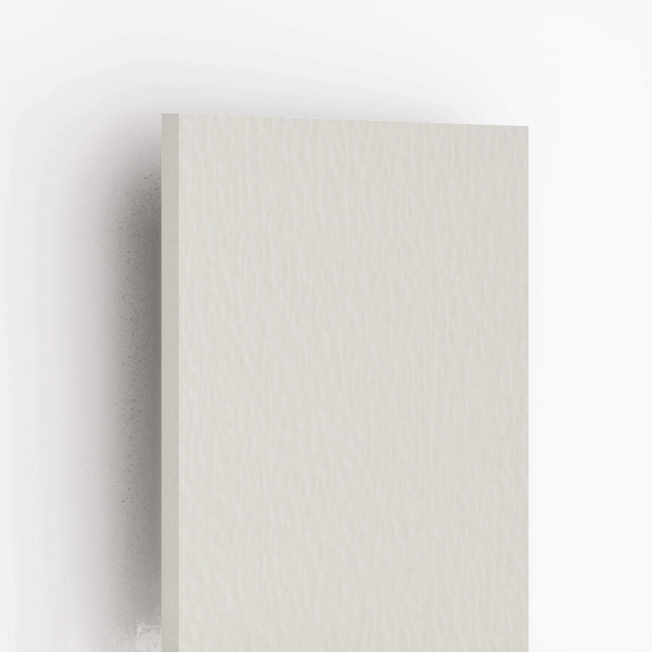 Frosty White Plain Laminate 8x4 ft High Gloss 1 mm - 104 SMR