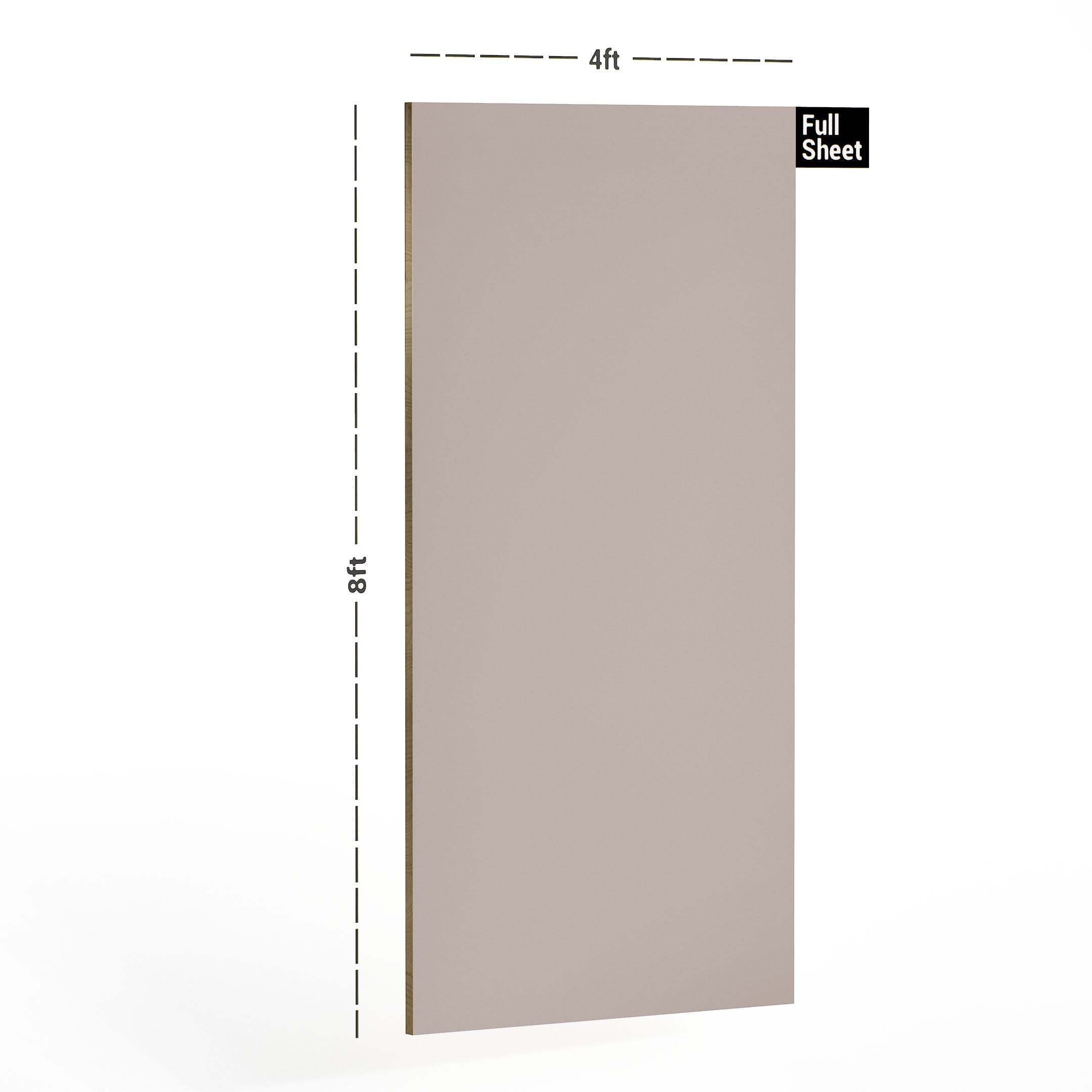 Sandrift Plain Laminate 8x4 ft High Gloss 1 mm - 1050 UHG