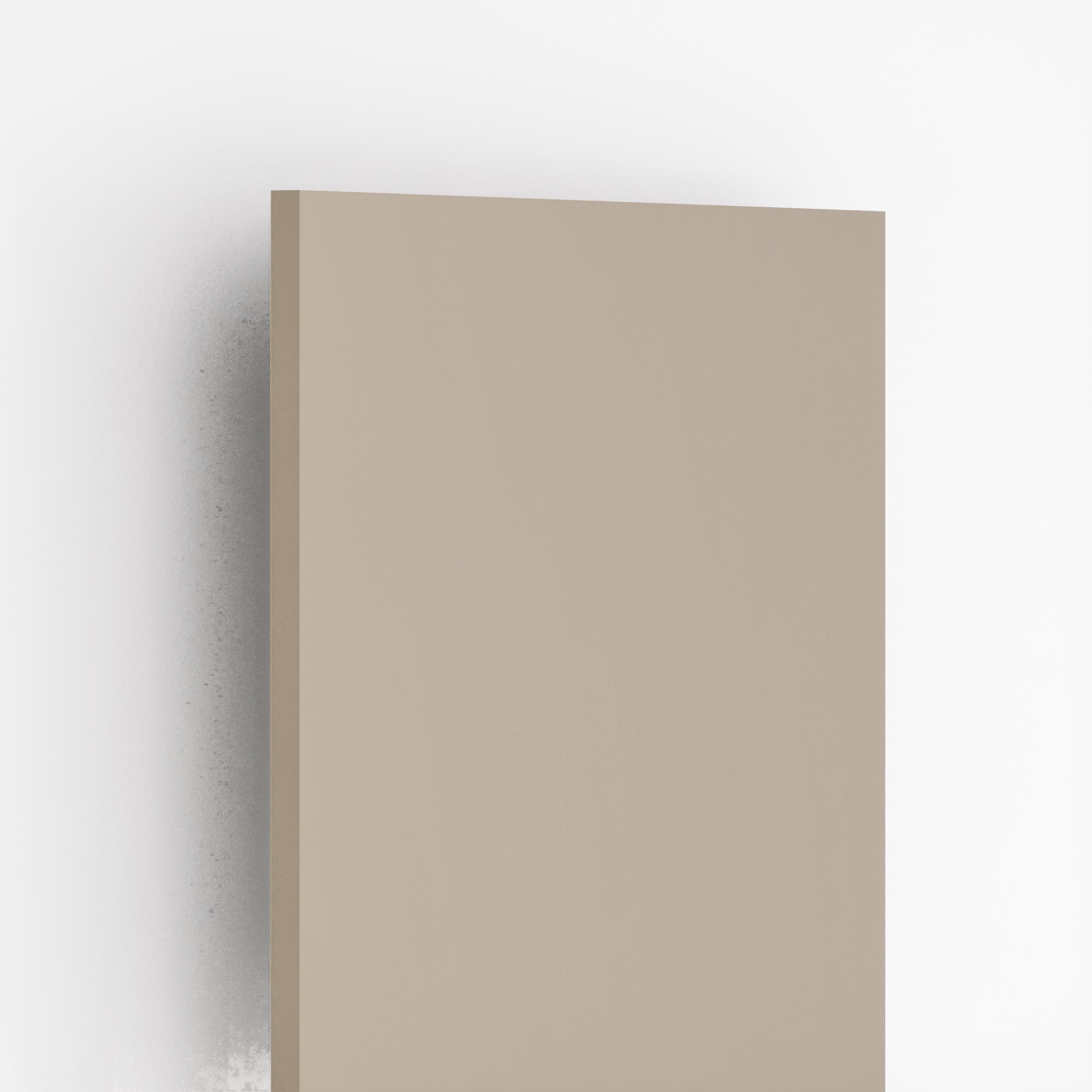 Peanut Beige Plain Laminate 8x4 ft High Gloss 1 mm - 1052 UHG