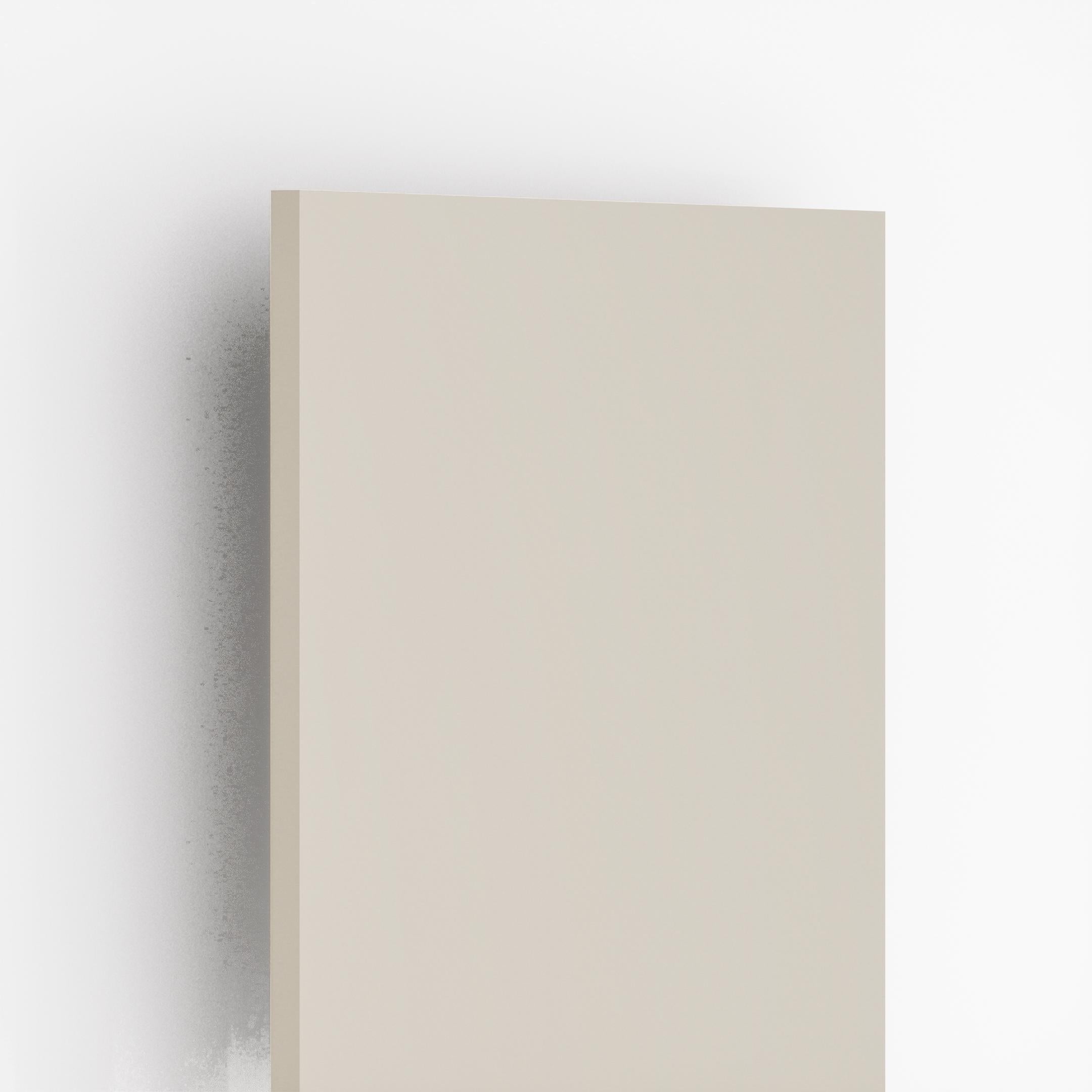Oyster White Plain Laminate 8x4 ft Super Matte 1 mm - 1053 SMT
