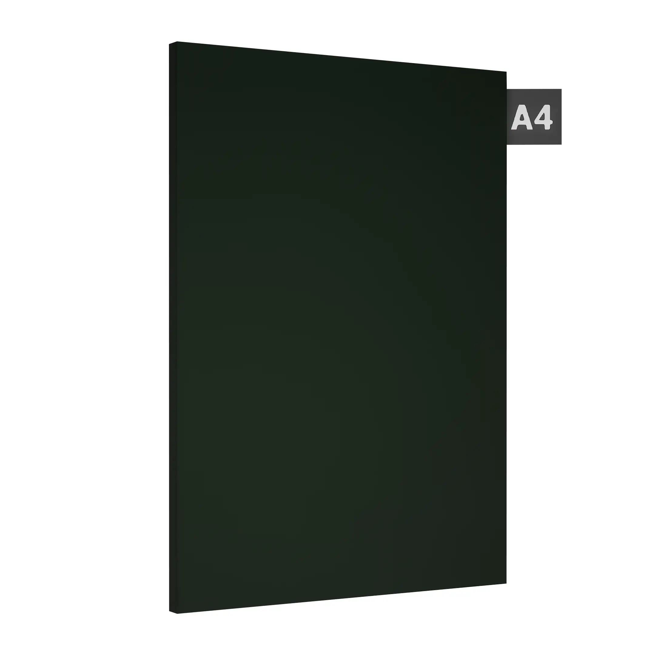 Liner Natural Wonders Colour Army Green Plain Laminate 8x4 ft Suede 0.8 mm - 1057 SF