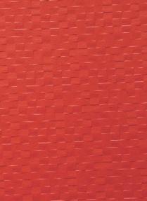 Red textured laminate with plain finish, visible texture and subtle grain pattern, uniform red color.