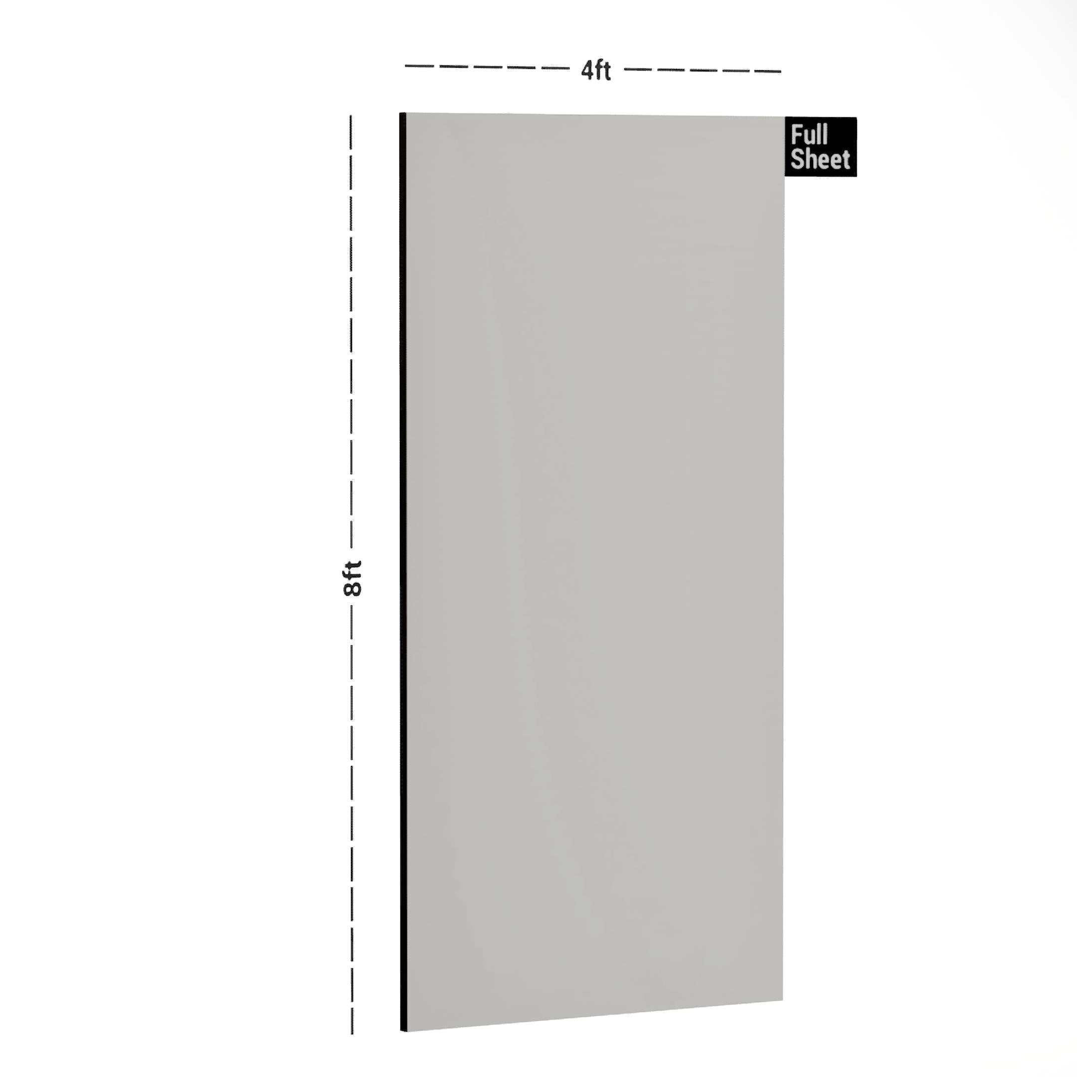 11004 HG CC PU White 8 ft x 4 ft Texture Finish Decorative Laminate - 1 mm