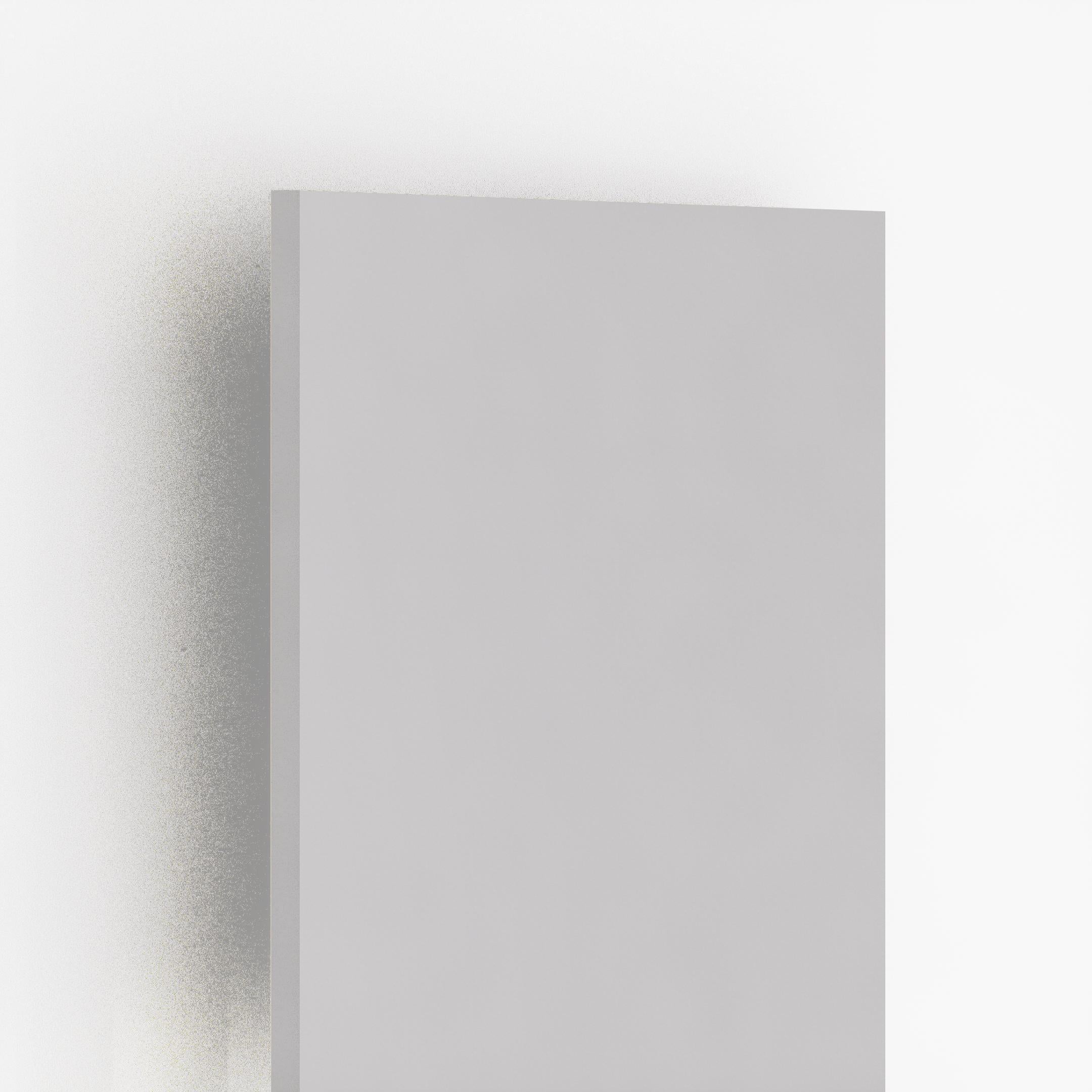 Steel Grey Plain Laminate 8x4 ft High Gloss 1 mm - 11005 SHG