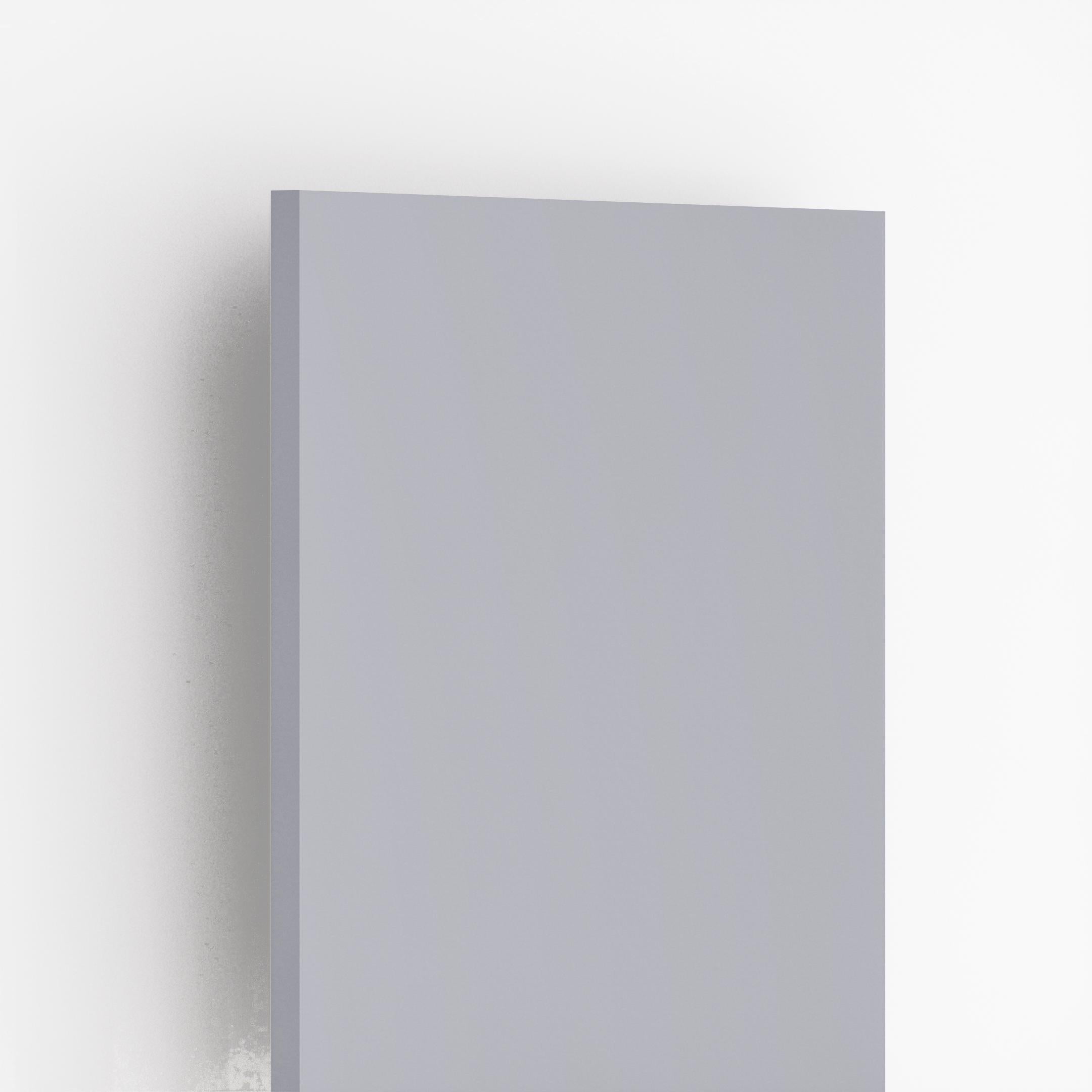 Fresh Grey Plain Laminate 8x4 ft High Gloss 1 mm - 11060 SHG