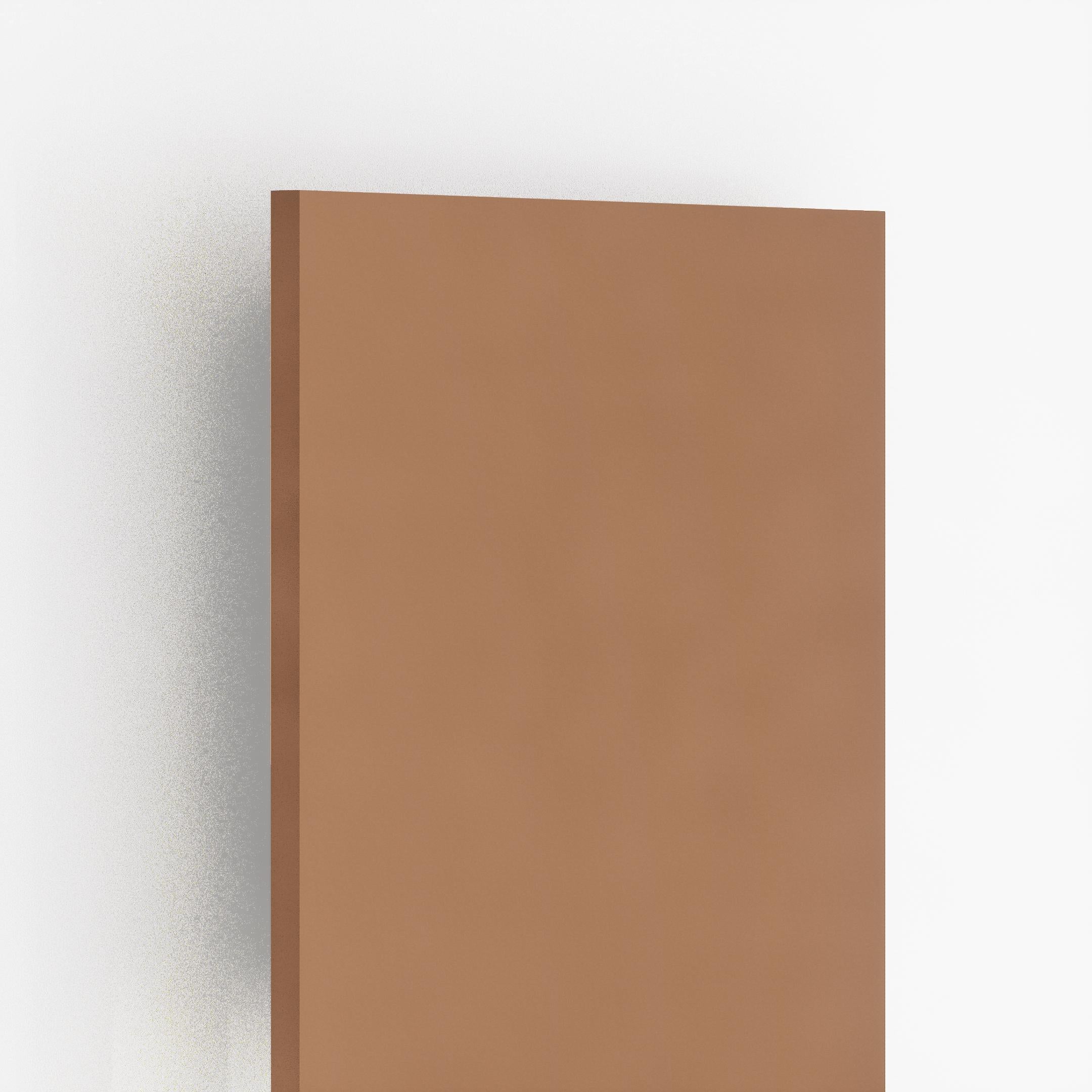 Ruby Brown Plain Laminate 8x4 ft Matte 1 mm - 11062 SAT