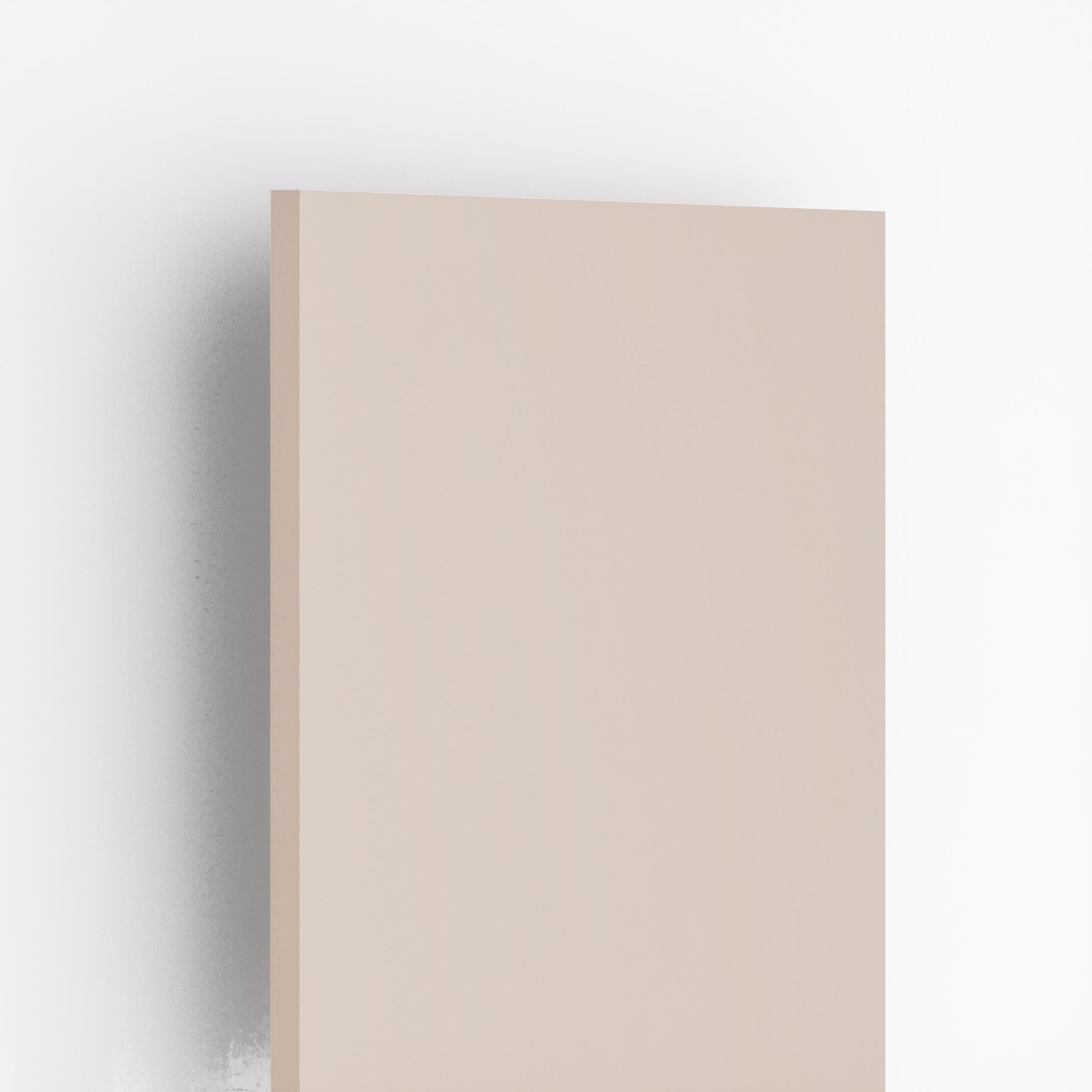 Almond Plain Laminate 8x4 ft High Gloss 1 mm - 11064 SHG