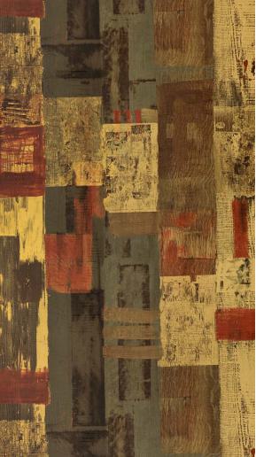 Red Burst Art Wood Laminate 8x4 ft Texture 1 mm - 1106 RA