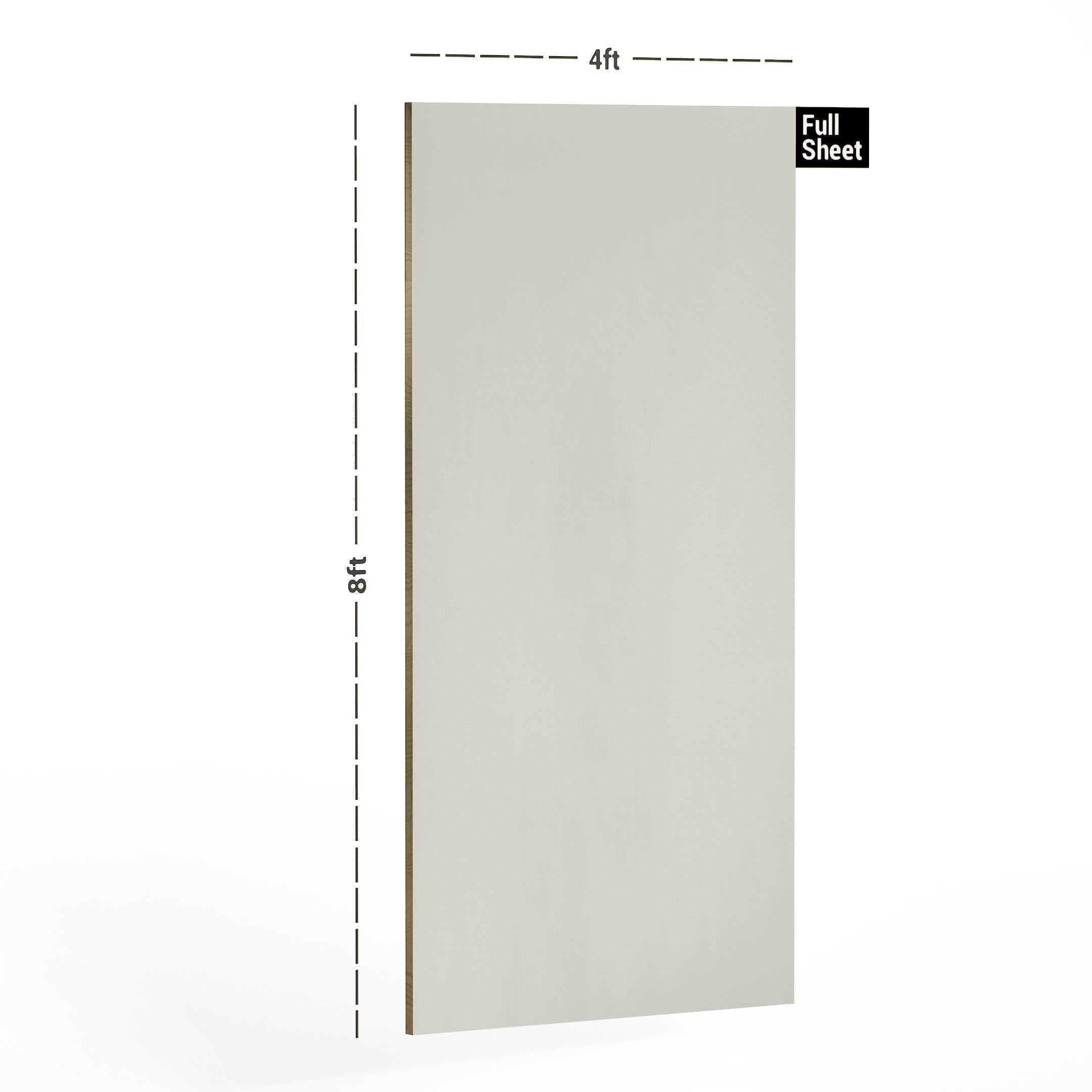 Plain Laminate 8x4 ft 1 mm - 110 Buttermilk