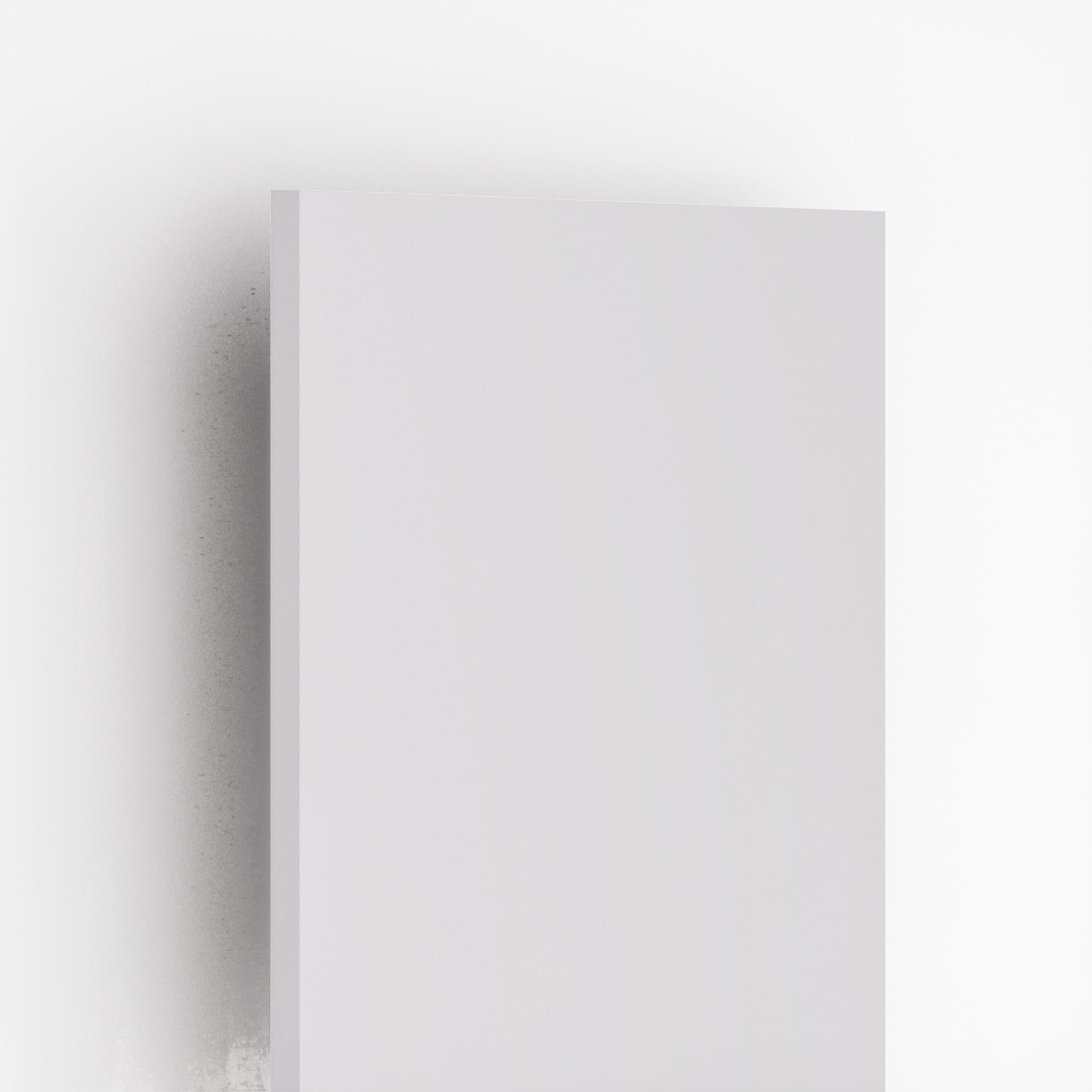 Solid Color Super White Plain Laminate 8x4 ft High Gloss 0.8 mm - 1111 HG