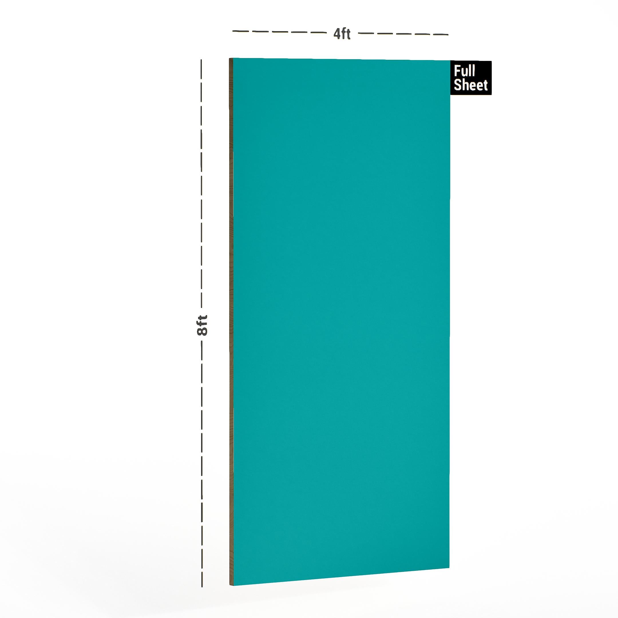 Solid Color Green Plain Laminate 8x4 ft High Gloss 0.8 mm - 1183 HG