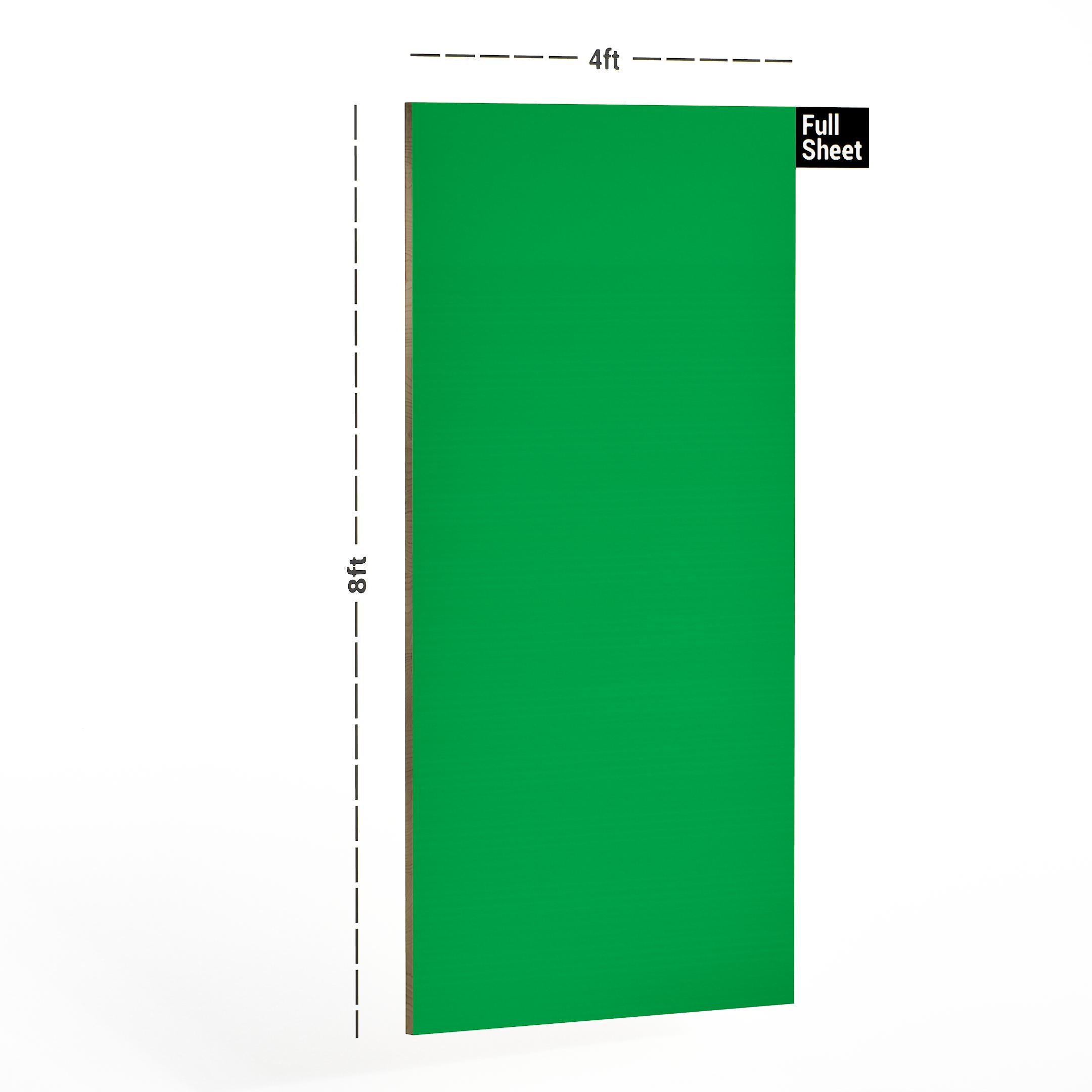 Advance Laminates Flourscent Green Laminate 8x4 ft Suede plain colors laminates Green 119_SF
