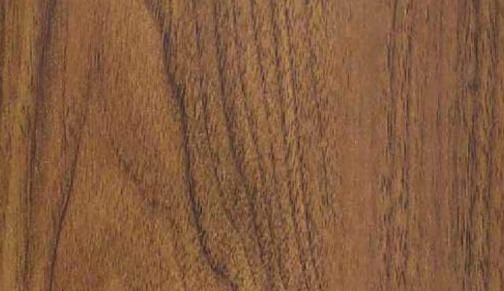 12019 PU Berk Walnut 8 ft x 4 ft Texture Finish Decorative Laminate - 1 mm