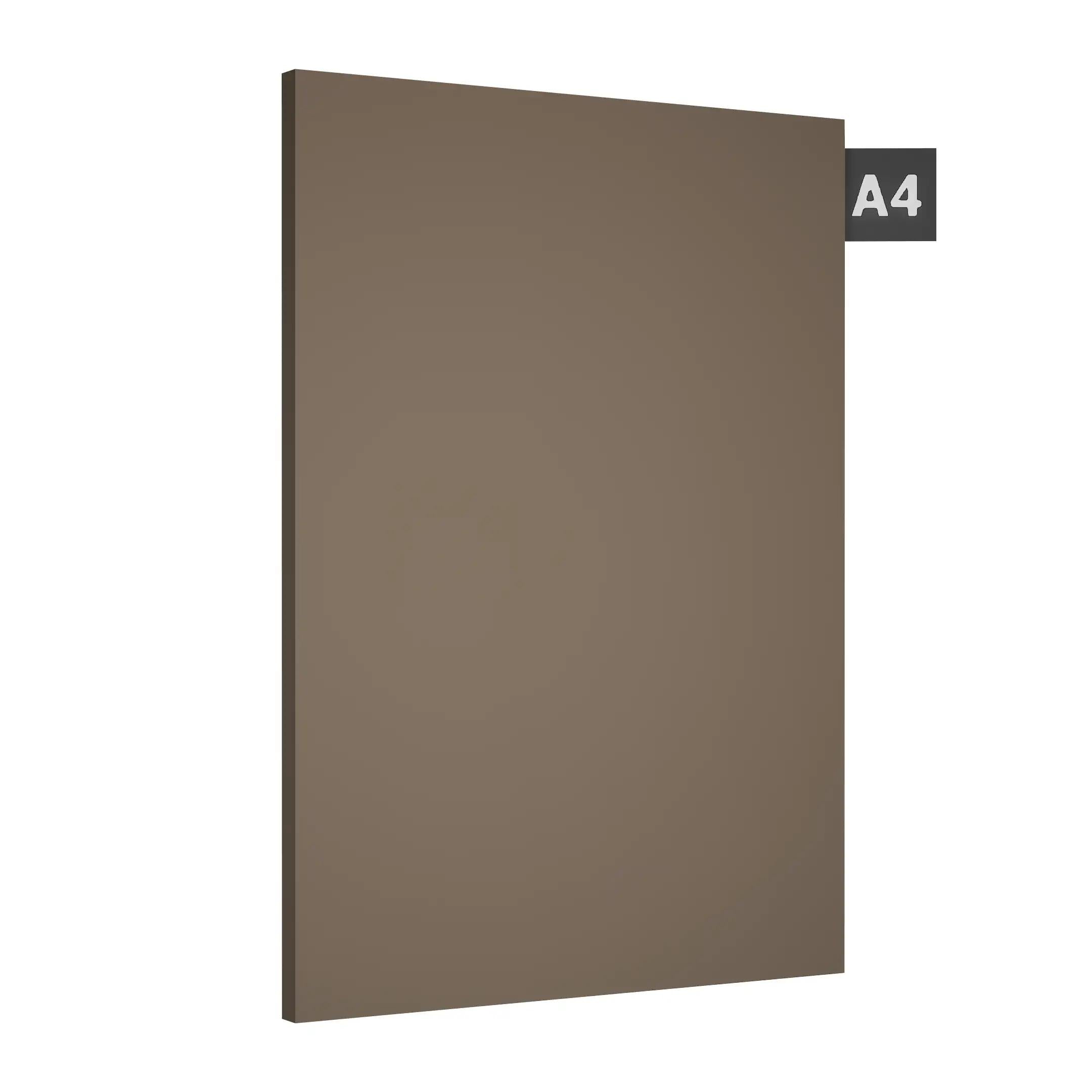Dark Gery Plain Laminate 8x4 ft Suede 1 mm - 121 SF