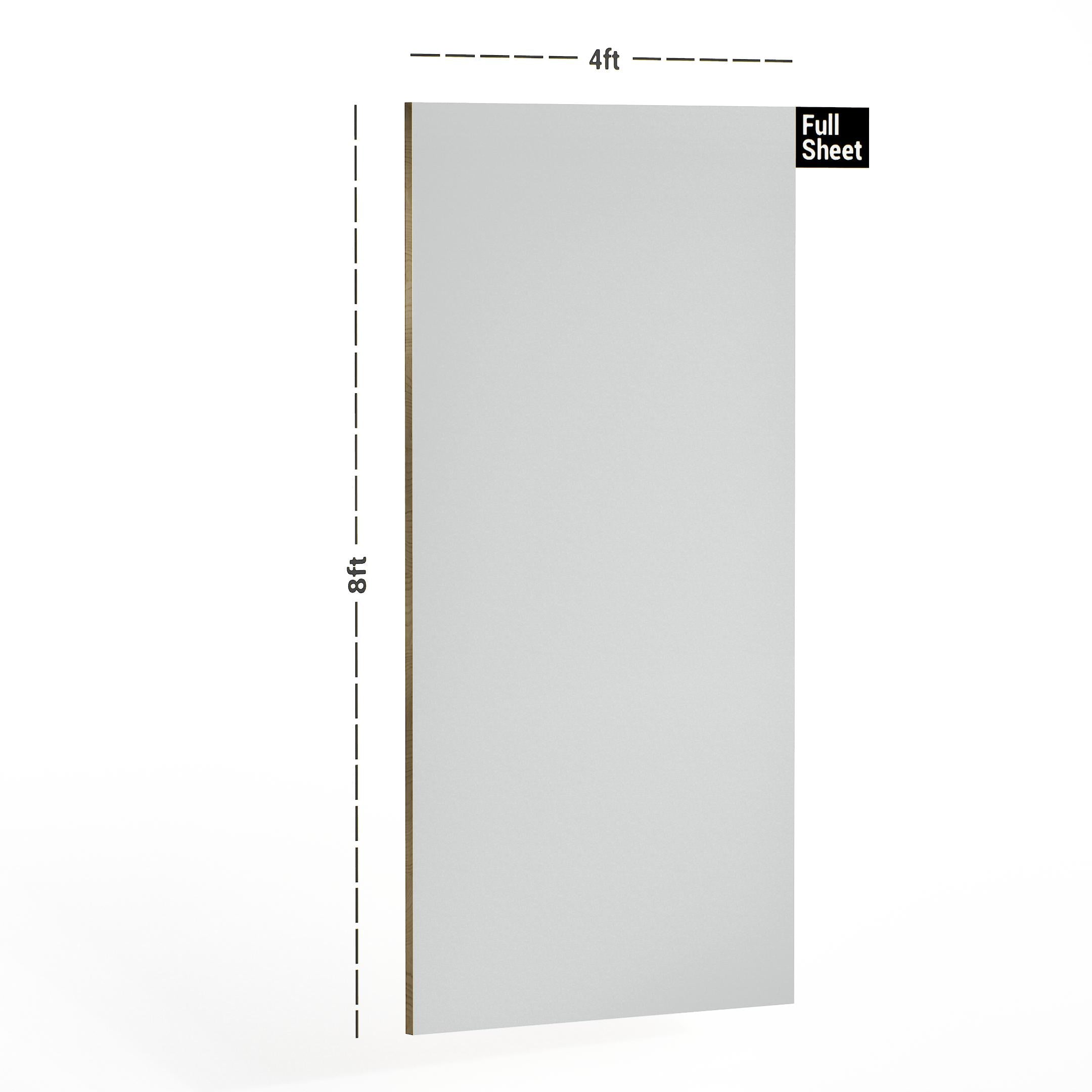 Virgo 1220 HG 8x4 ft High Gloss plain colors laminates White 1220_HG