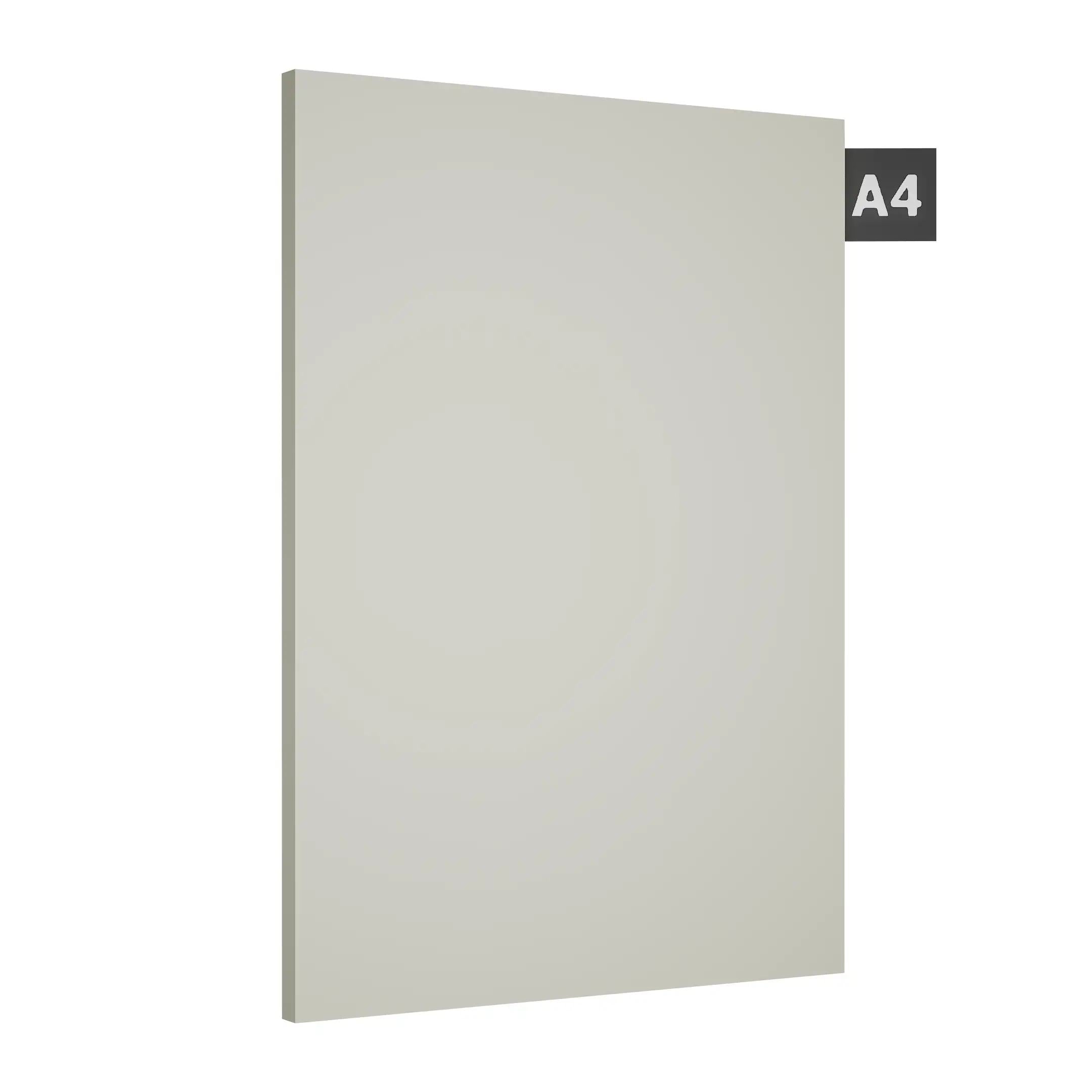 Colour Core Frosty White Plain Laminate 8x4 ft Metallic 1 mm - 122 COC-MTS