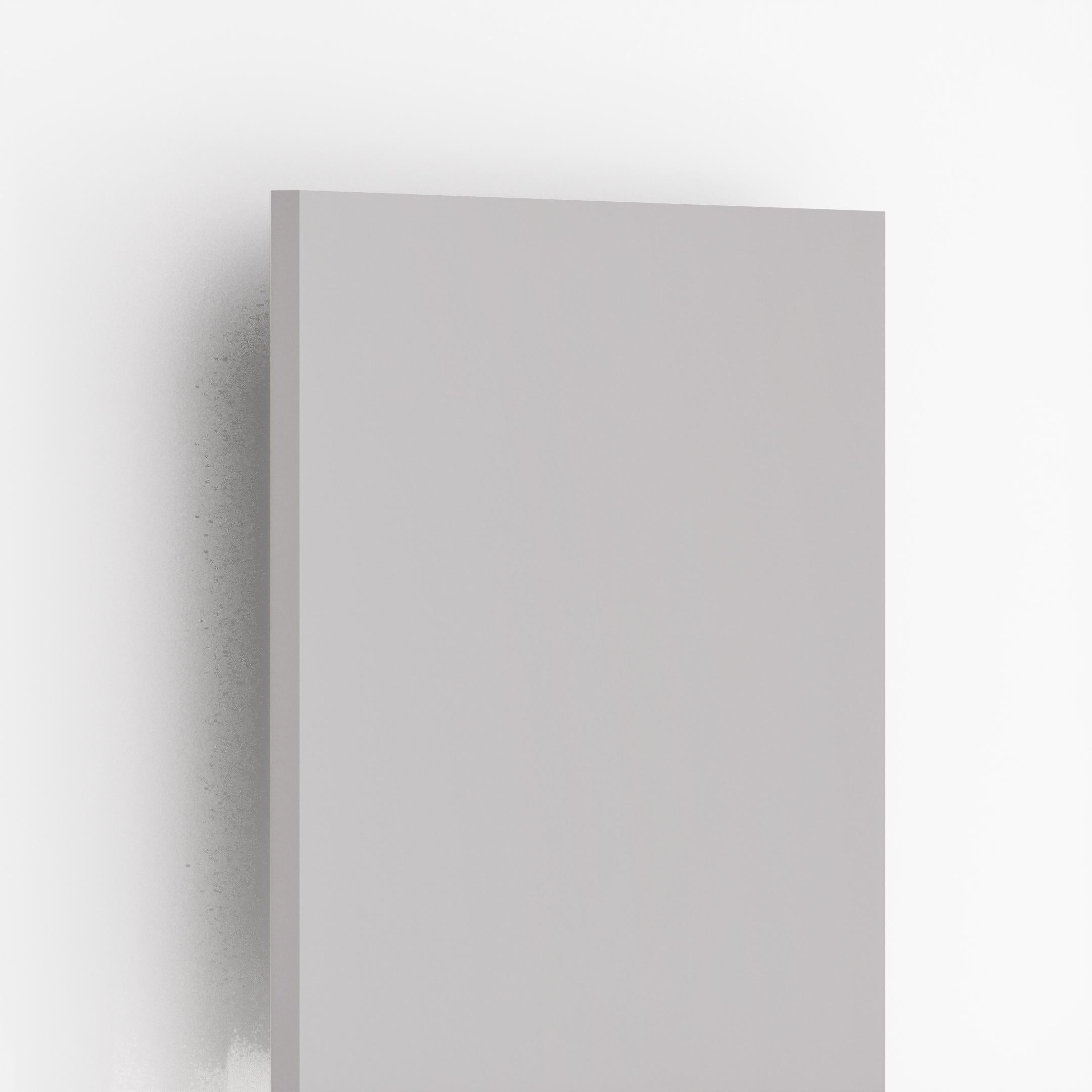 Silver Grey Plain Laminate 8x4 ft Texture 1 mm - 122 VL