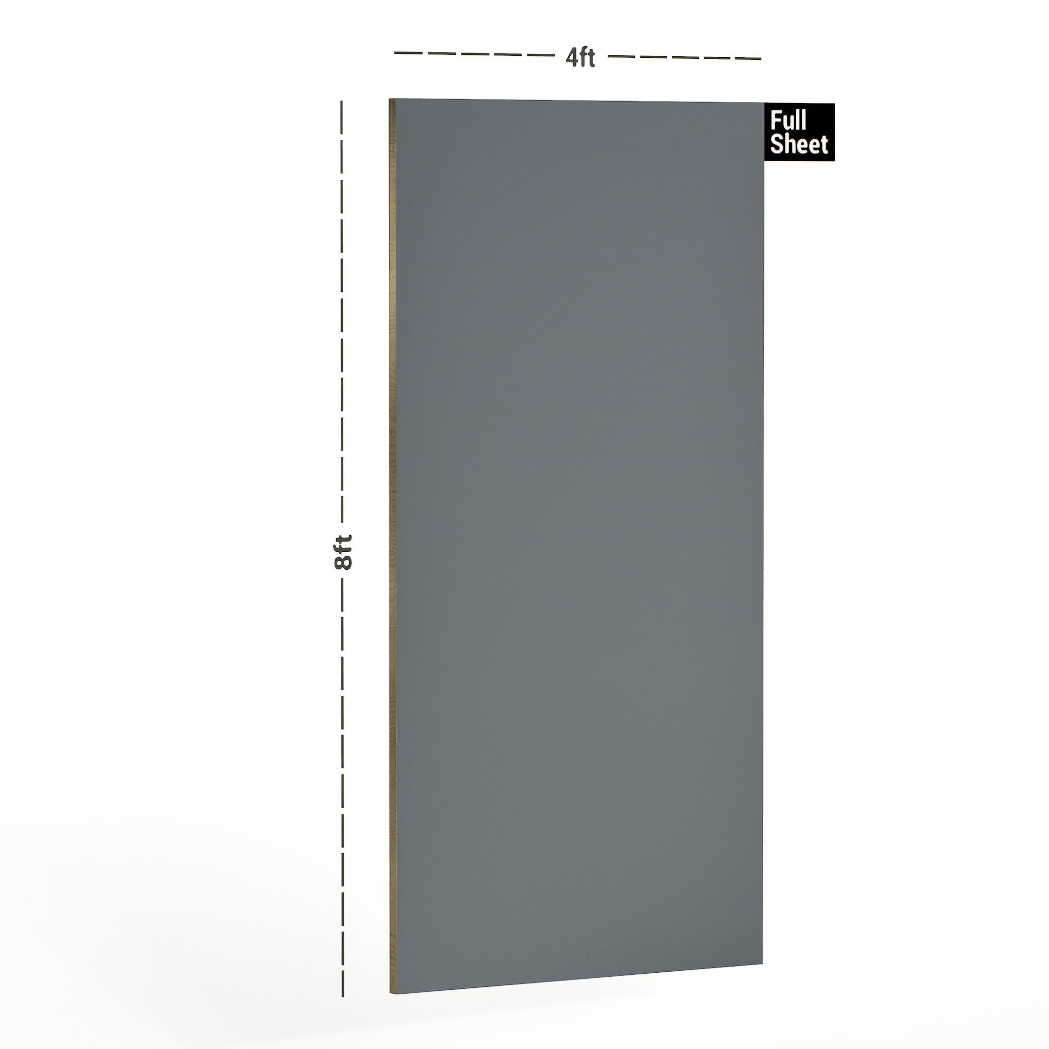 Virgo 1230 HG 8x4 ft High Gloss plain colors laminates Grey 1230_HG