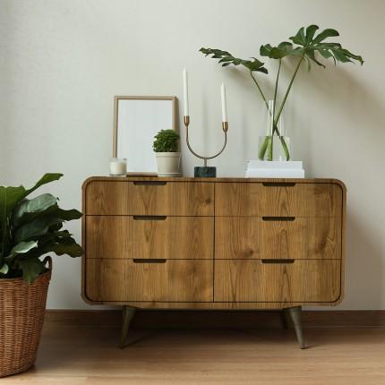 Veneer European Yew Wood Laminate 8x4 ft Texture 1 mm - 1242 VNR(AXI)